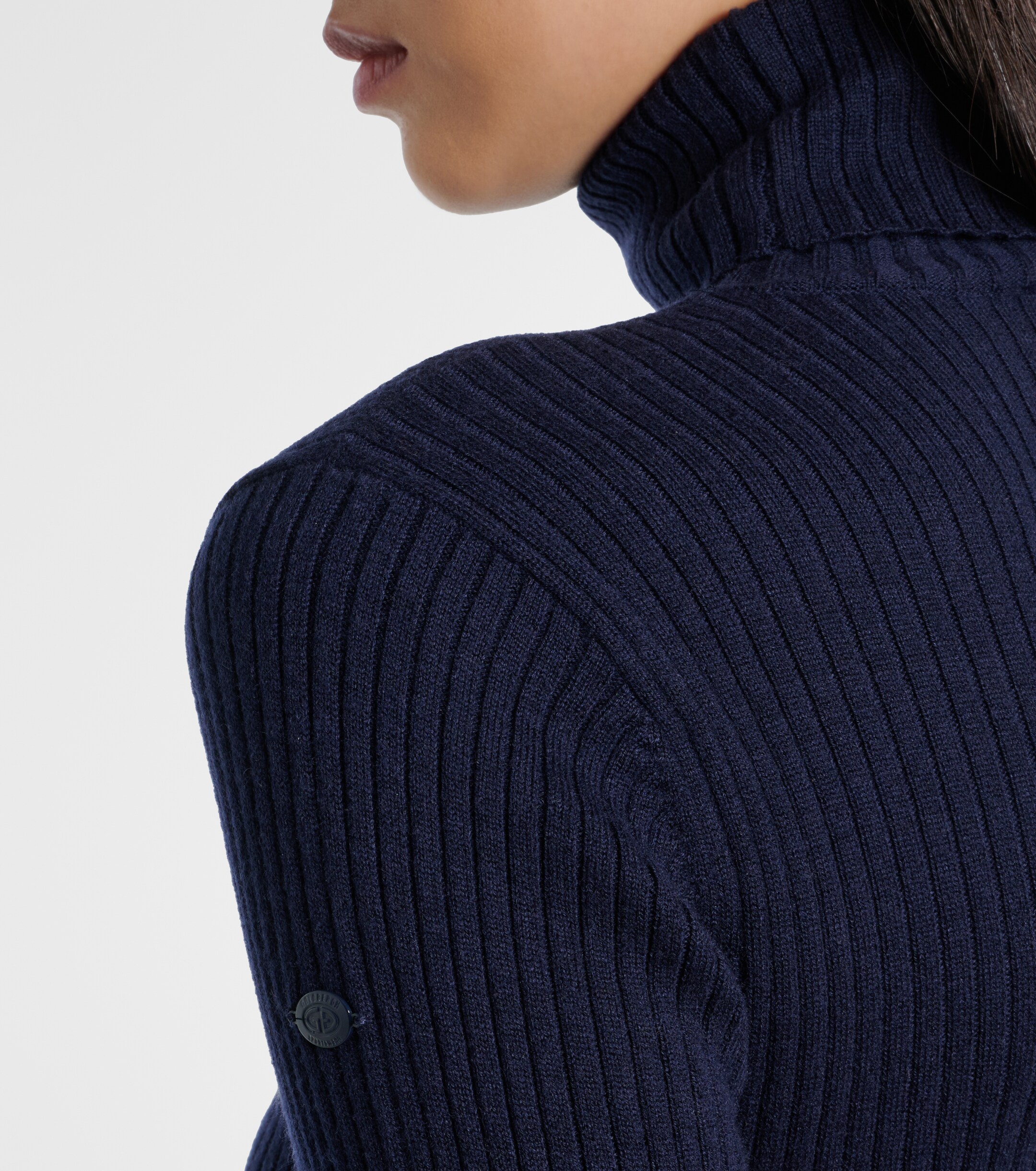 GOLDBERGH Goldbergh Mira ribbed-knit turtleneck ski top
