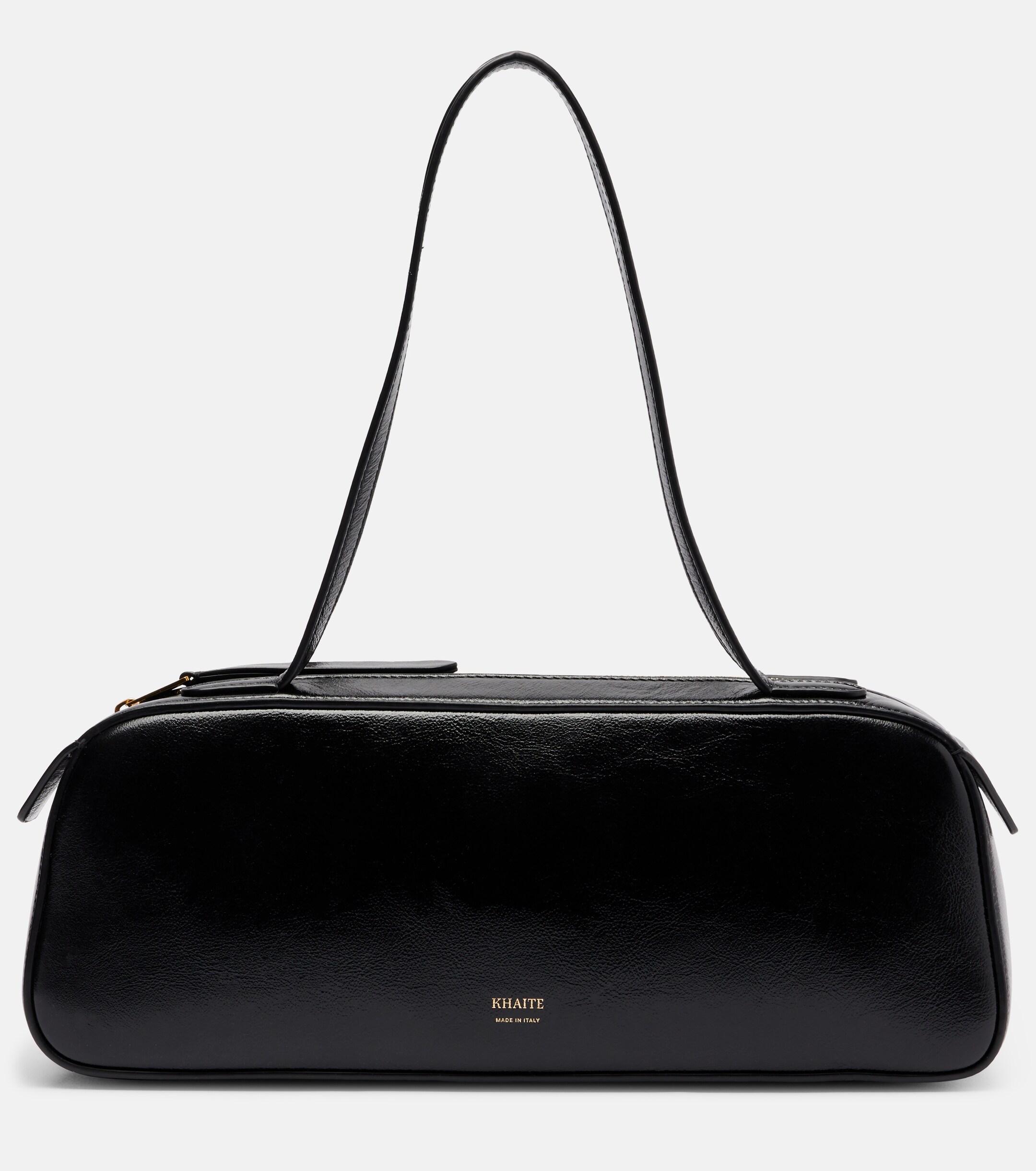KHAITE Simona patent leather shoulder bag