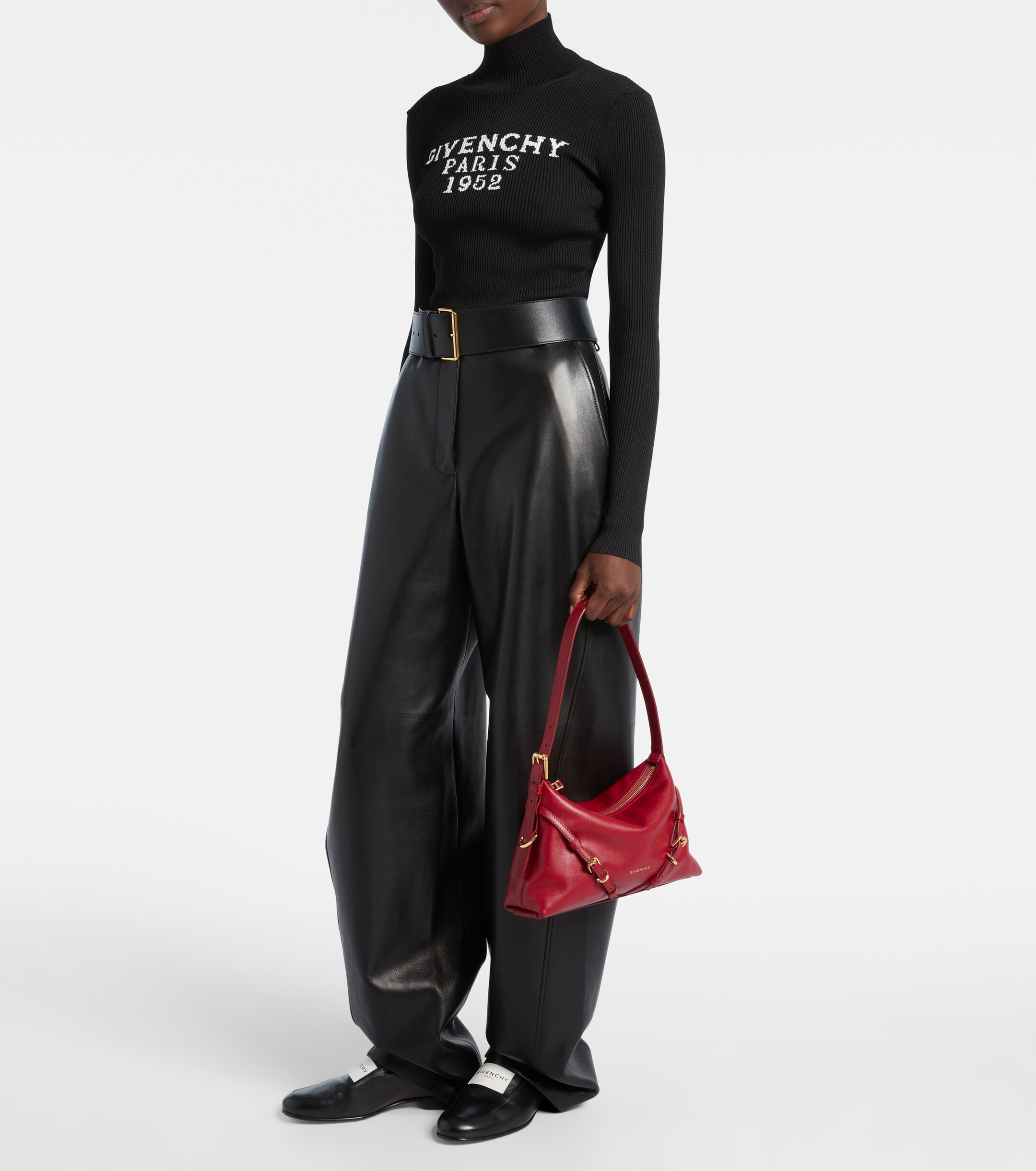Givenchy Voyou Mini leather shoulder bag