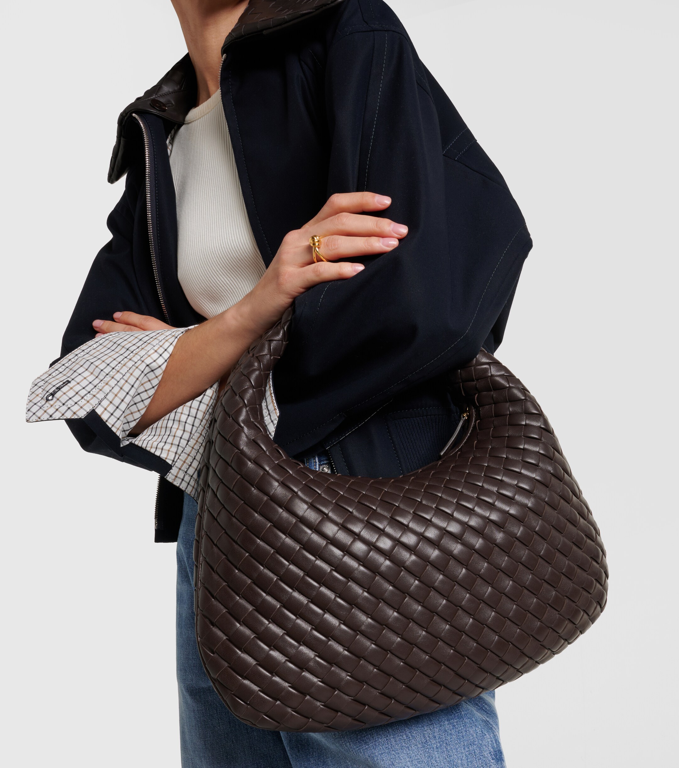 Bottega Veneta Little Veneta leather shoulder bag