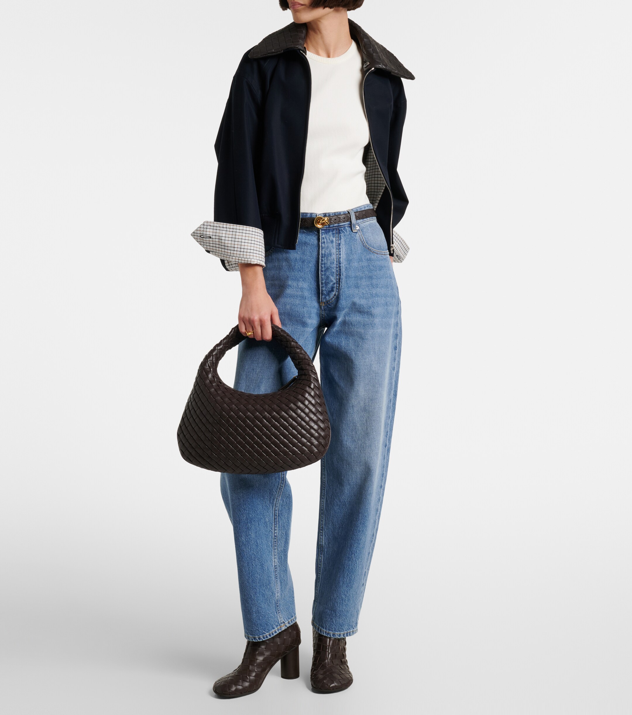 Bottega Veneta Little Veneta leather shoulder bag
