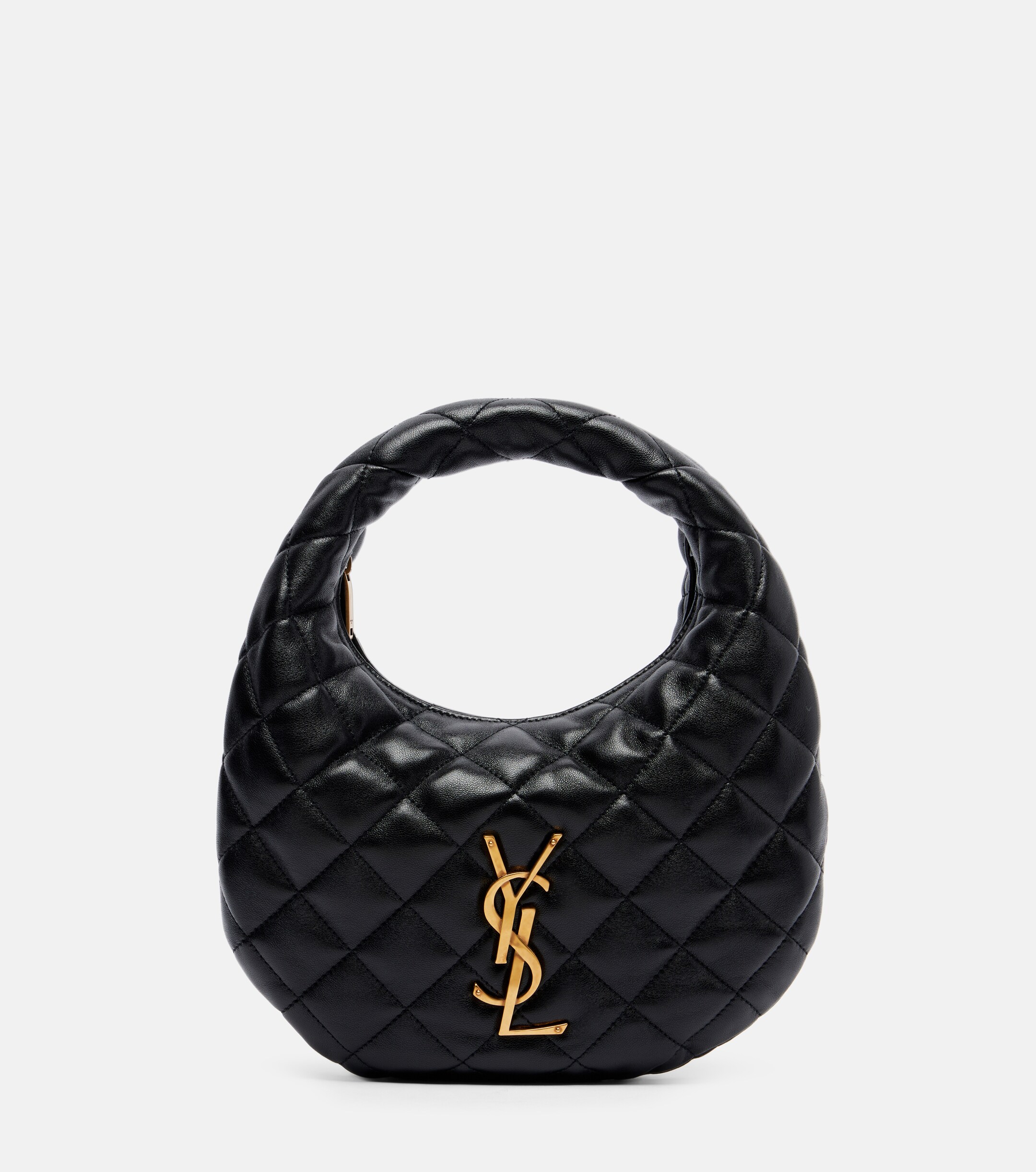 Saint Laurent Icarino Baby quilted leather top-handle bag