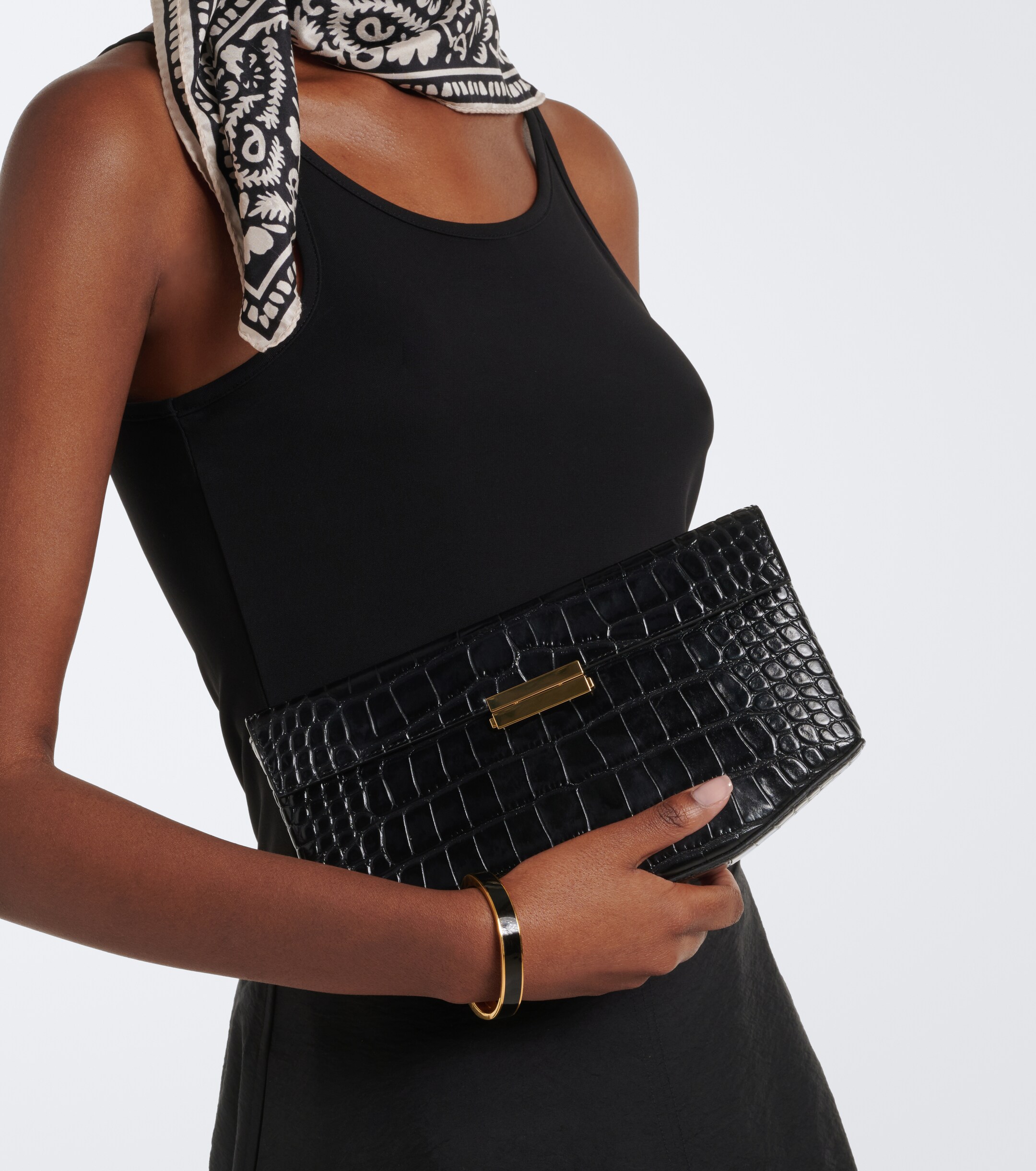 TOTEME Clip Small leather shoulder bag