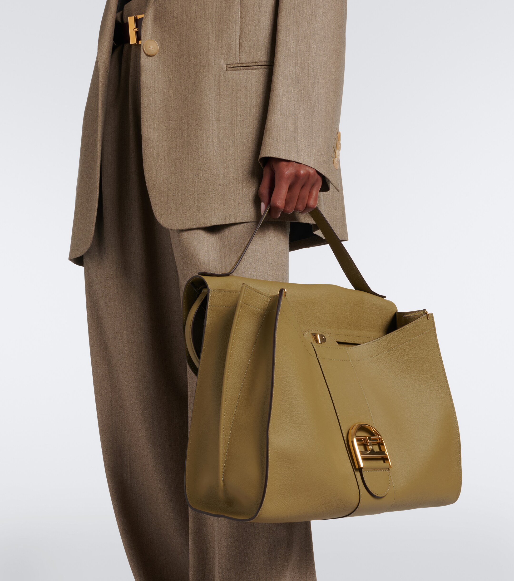 Delvaux Brilliant Tempo Medium leather shoulder bag thumbnail