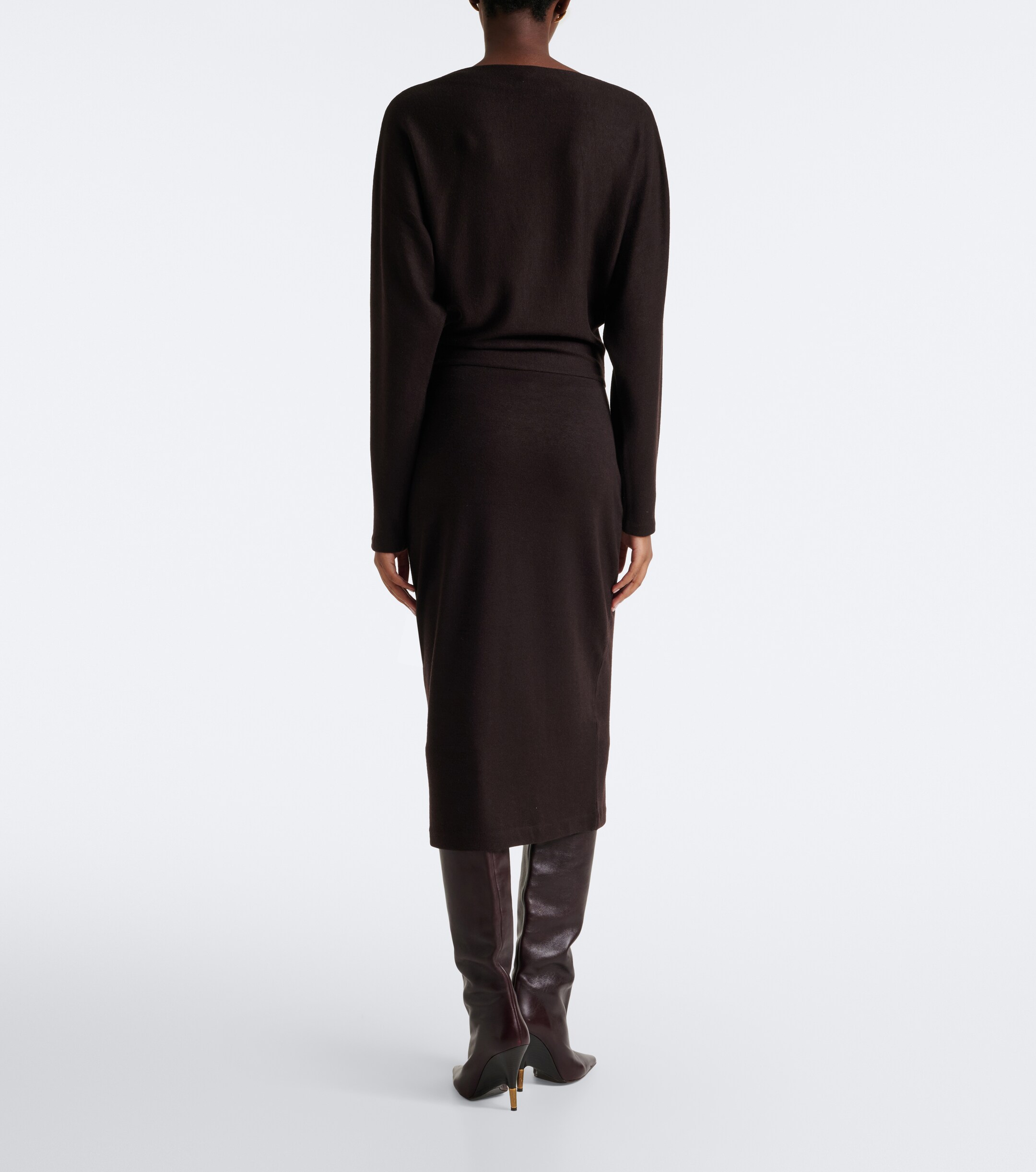 Vince Vince Draped sweater dress