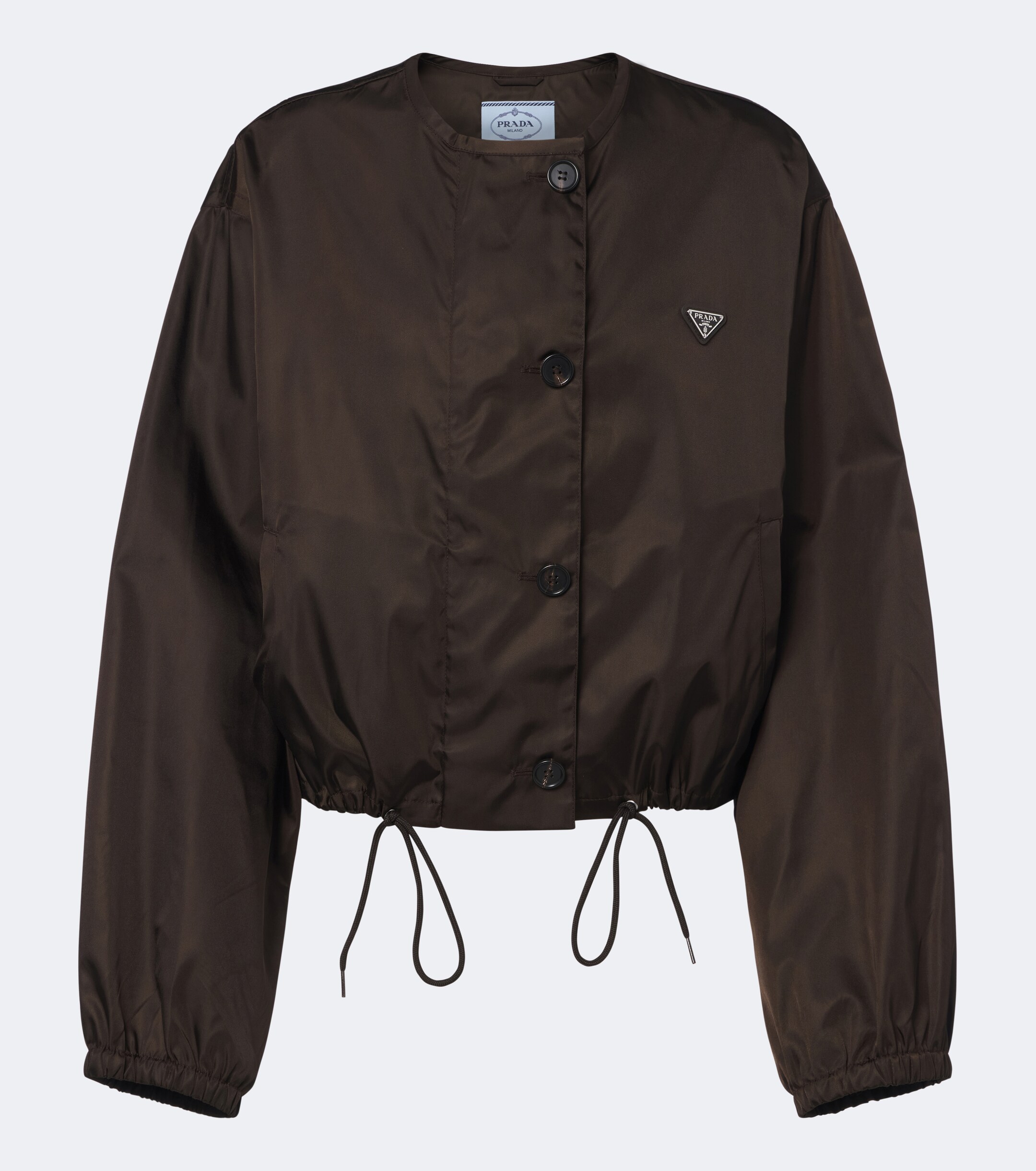 Prada Prada Re-Nylon cropped jacket