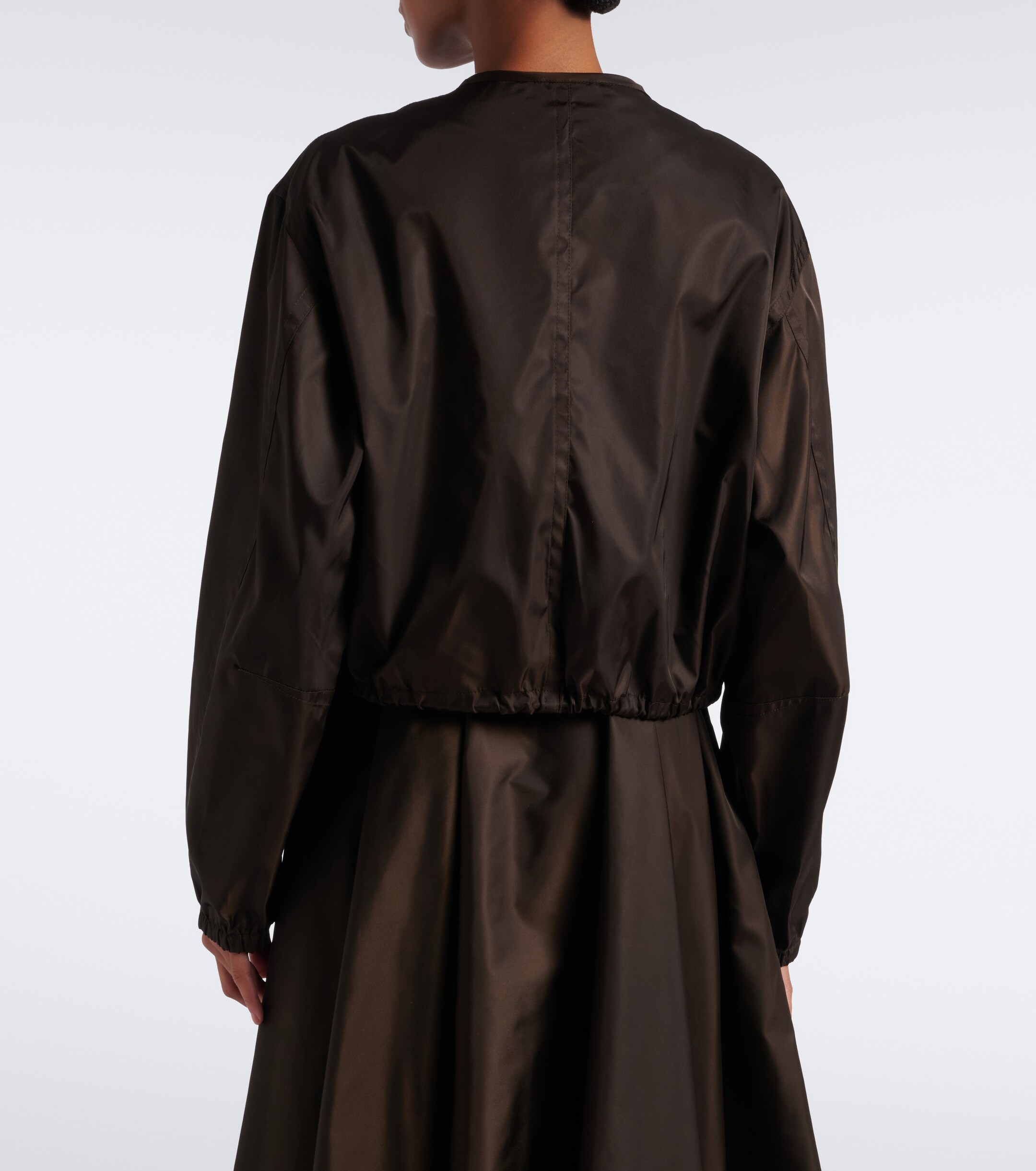 Prada Prada Re-Nylon cropped jacket