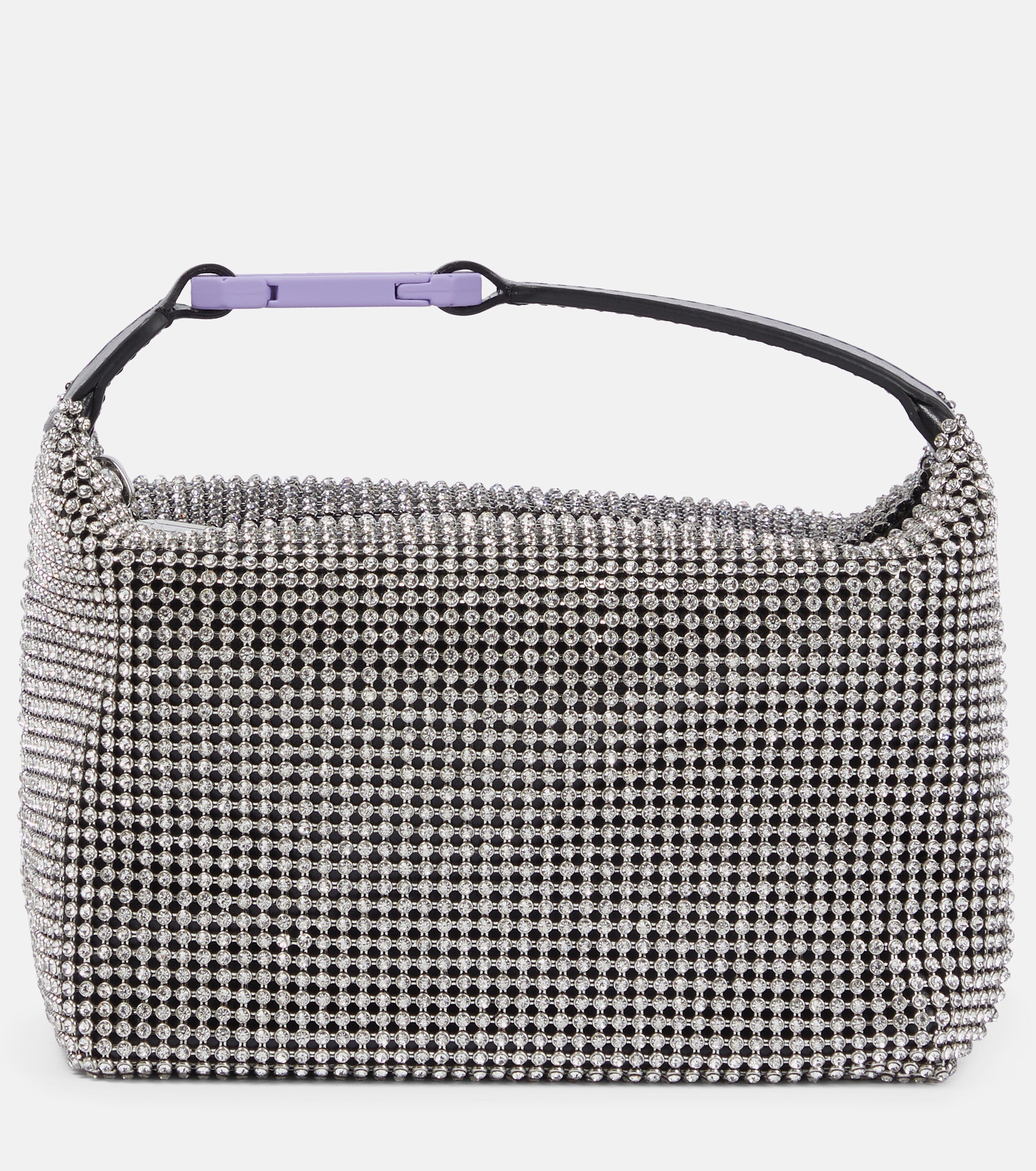 Eéra Moonbag embellished mesh shoulder bag