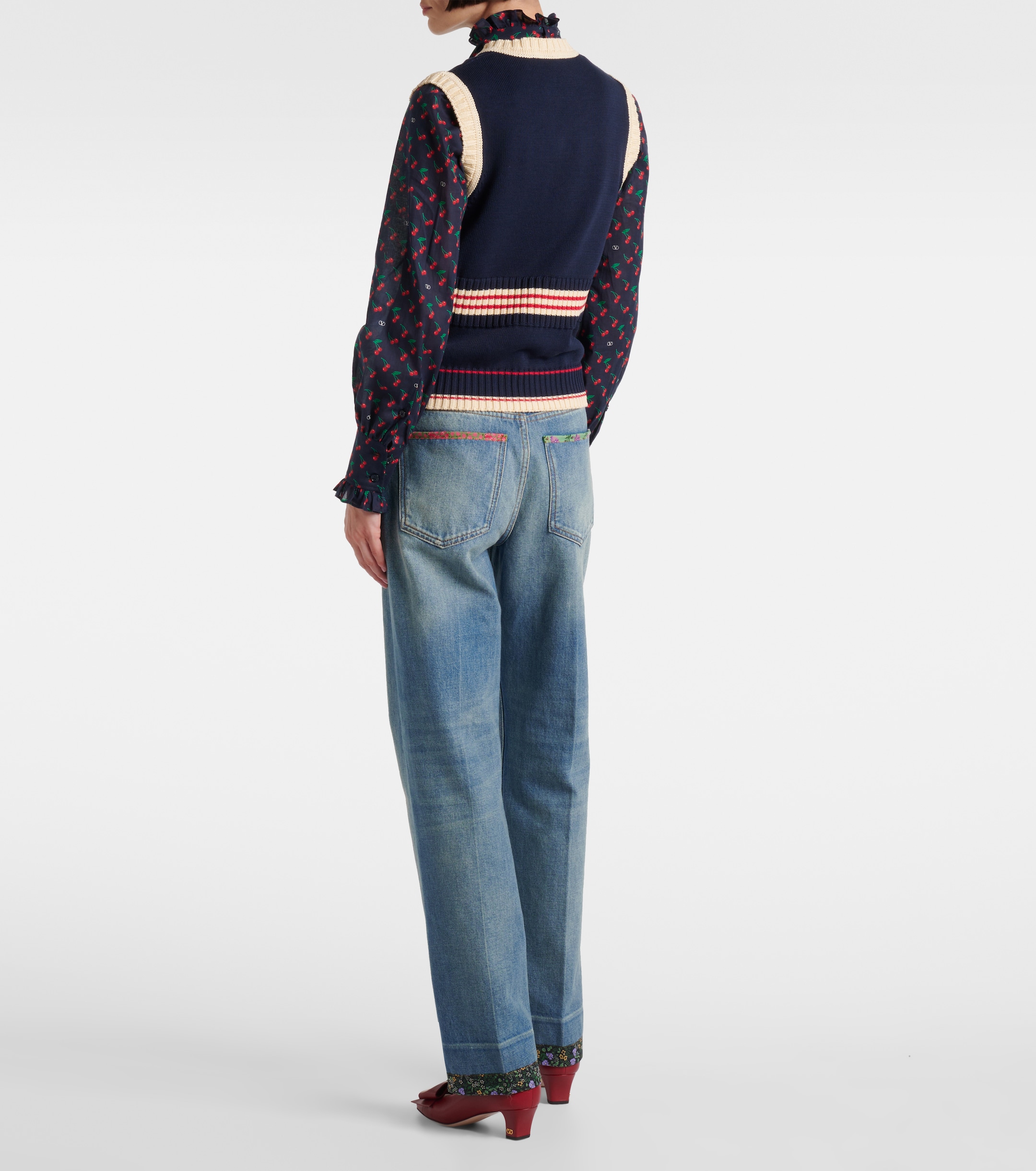 Valentino Garavani Valentino Garavani Chez Valentino Garavani cotton sweater vest