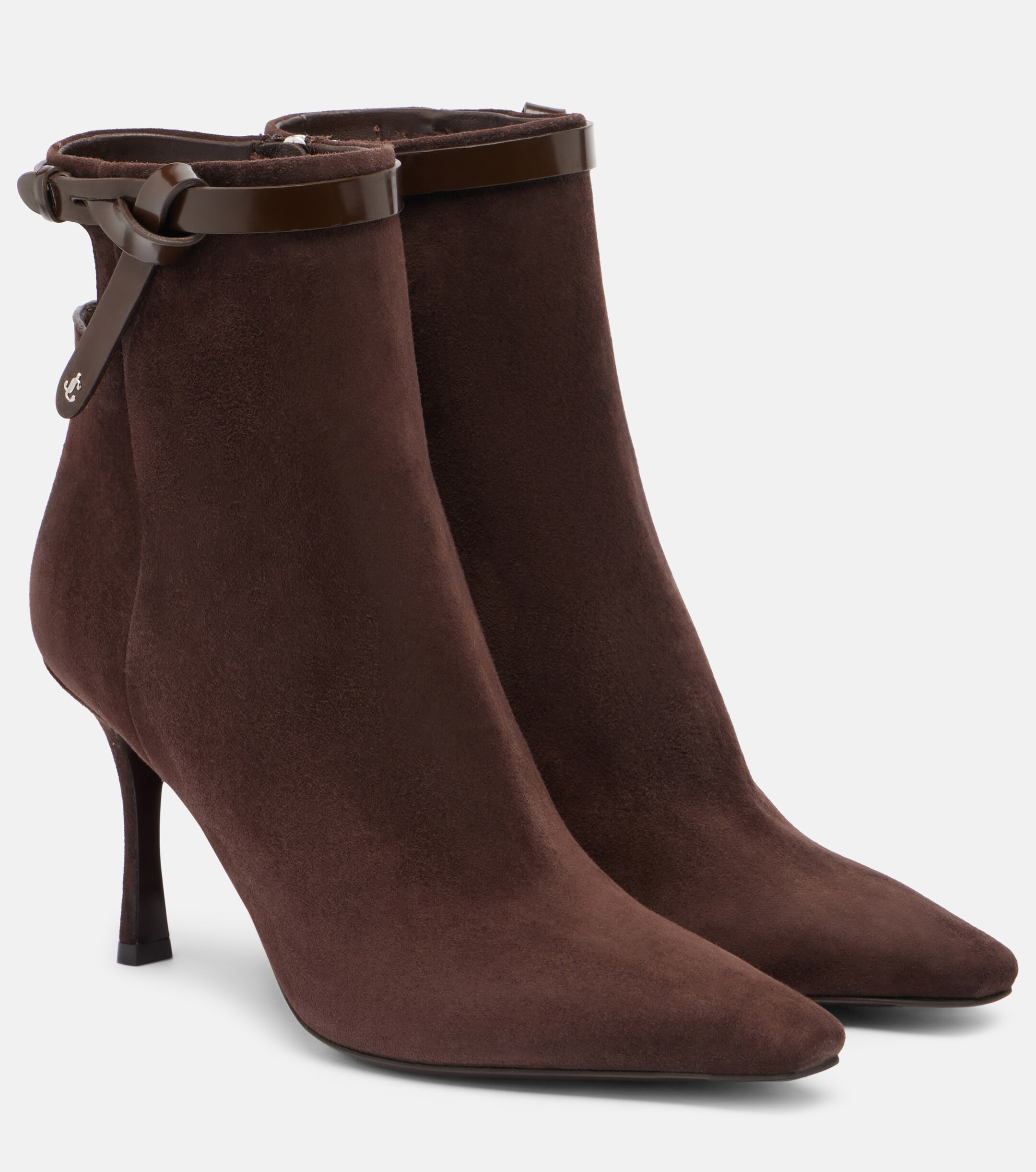 JIMMY CHOO - Camie 85 suede ankle boots | Plush