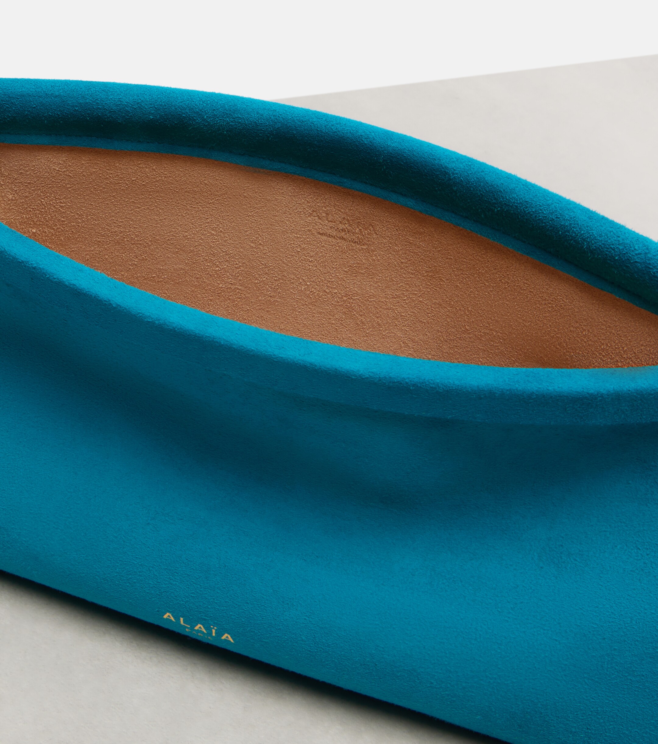Alaïa Le Click Small suede shoulder bag