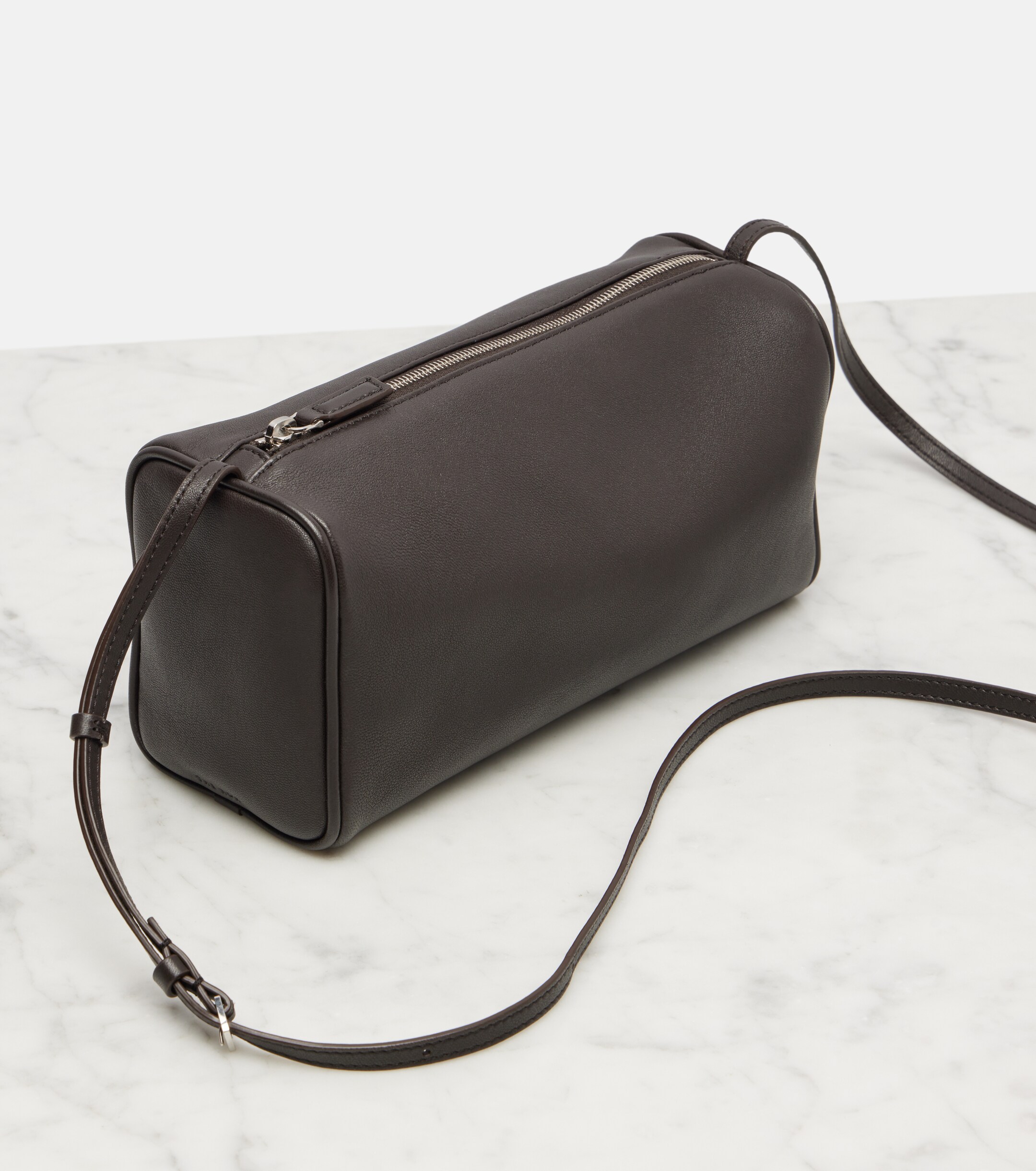The Row '90s leather shoulder bag