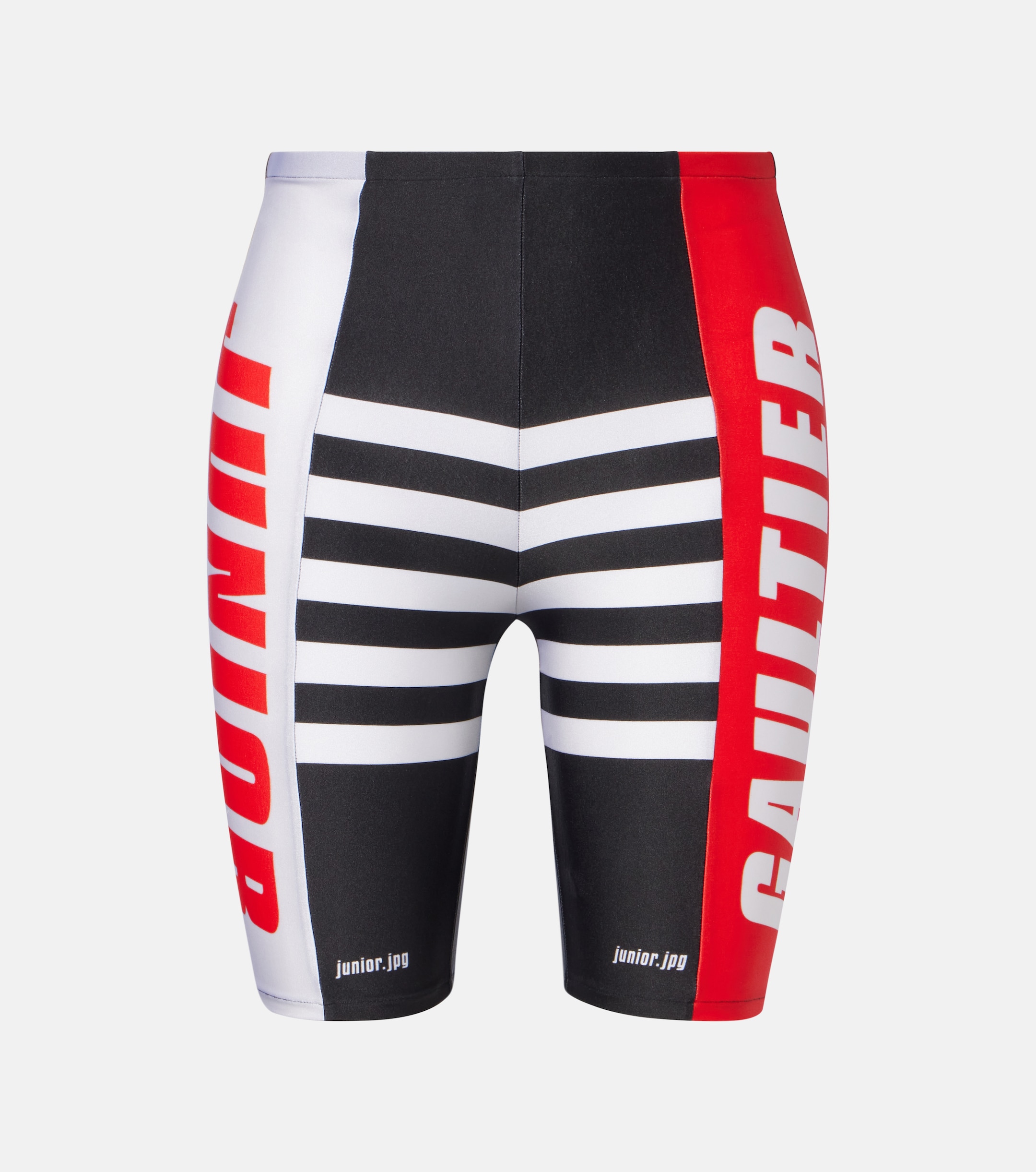Jean Paul Gaultier - Logo printed biker shorts | Plush