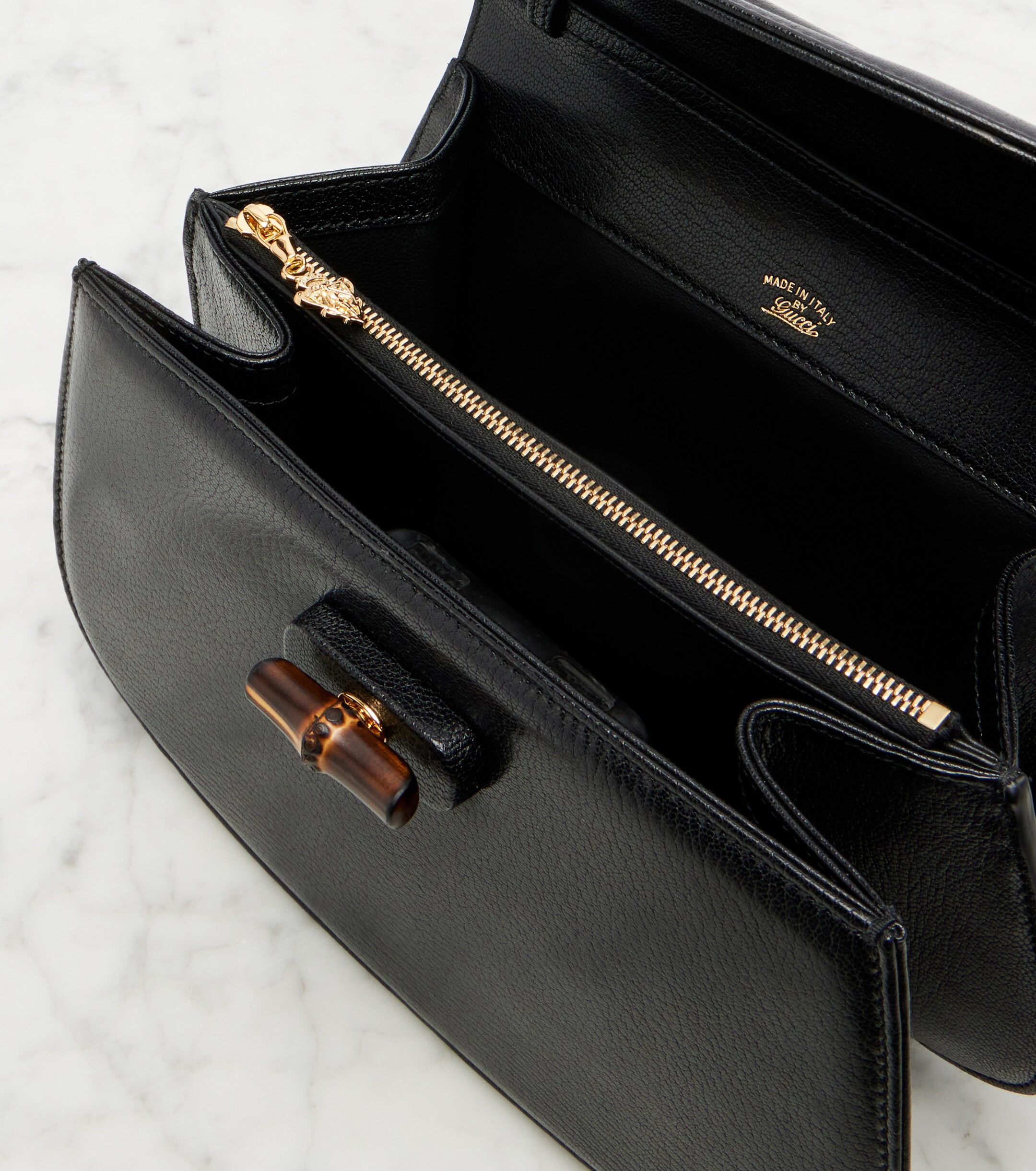 Gucci Bamboo Small leather crossbody bag