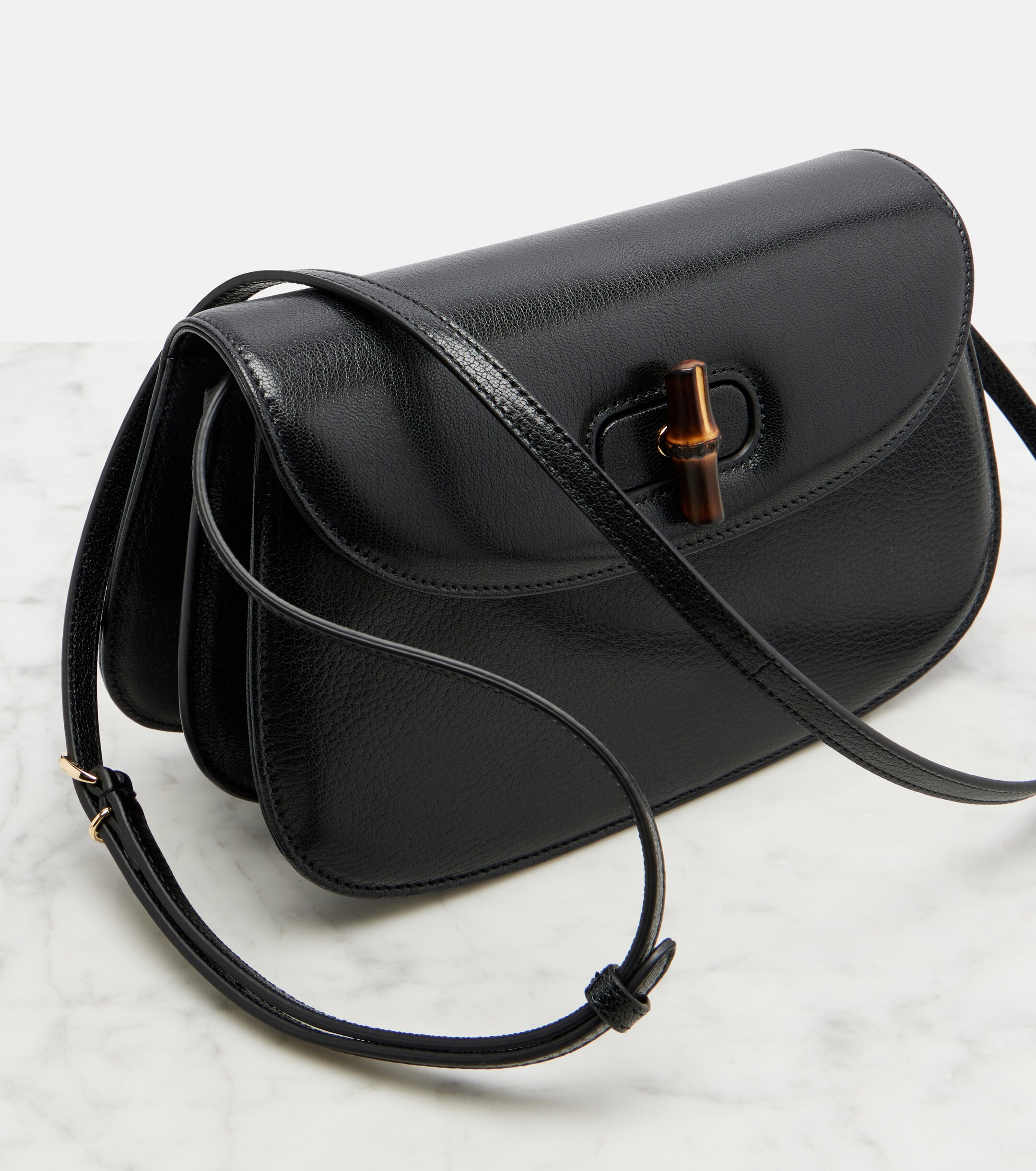Gucci Bamboo Small leather crossbody bag