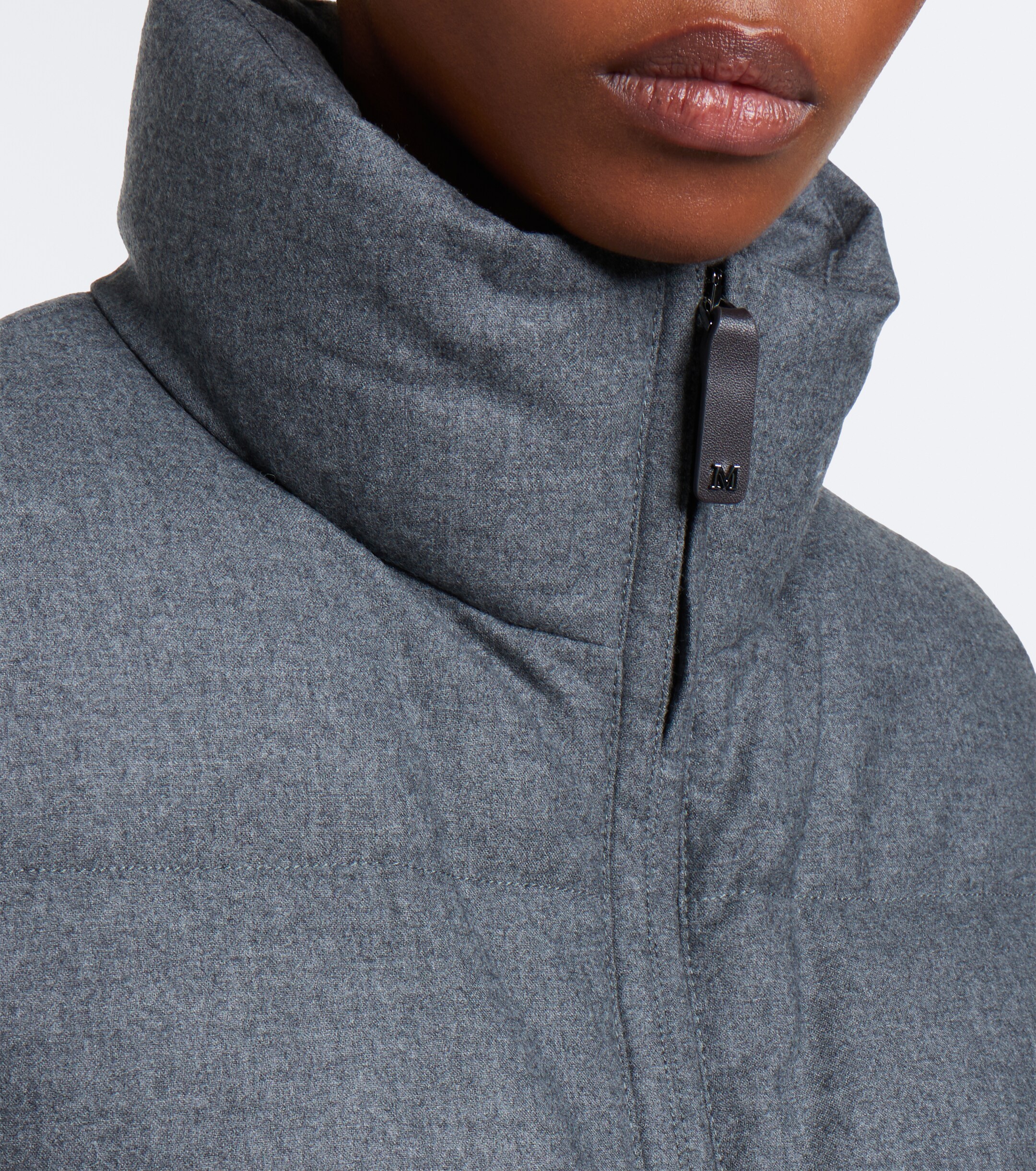 Max Mara Max Mara The Cube cashmere-blend down vest