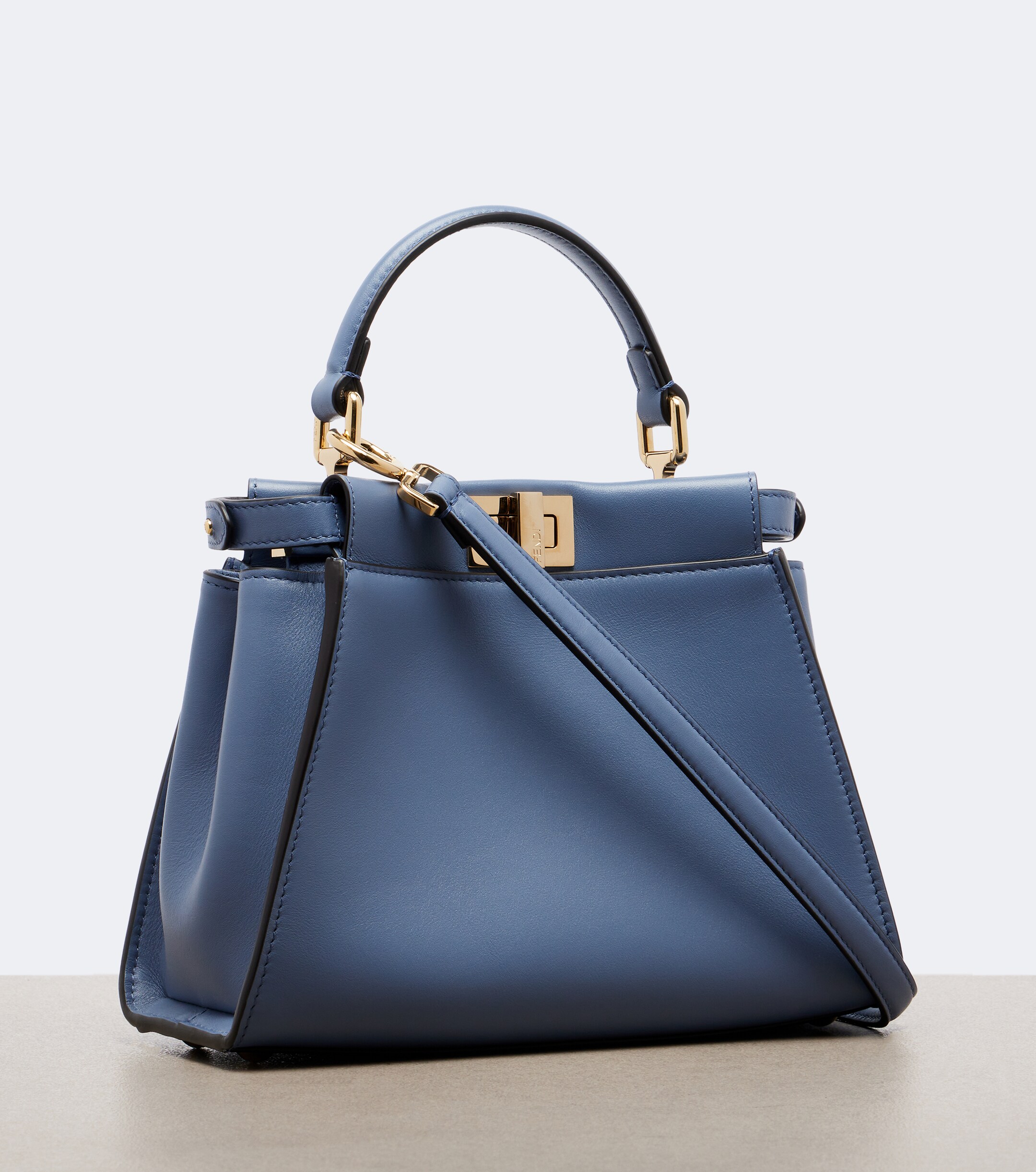 Fendi Peekaboo® Mini leather top-handle bag