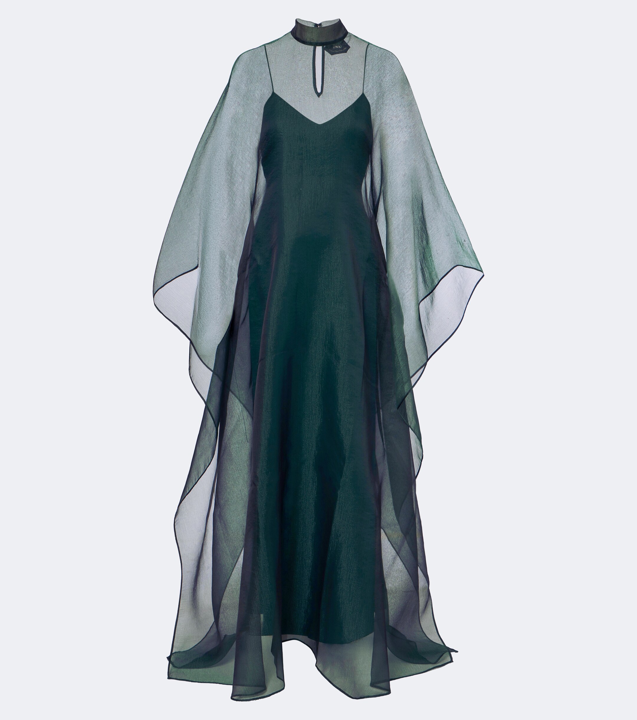 Taller Marmo Taller Marmo Sphinx sheer draped organza kaftan