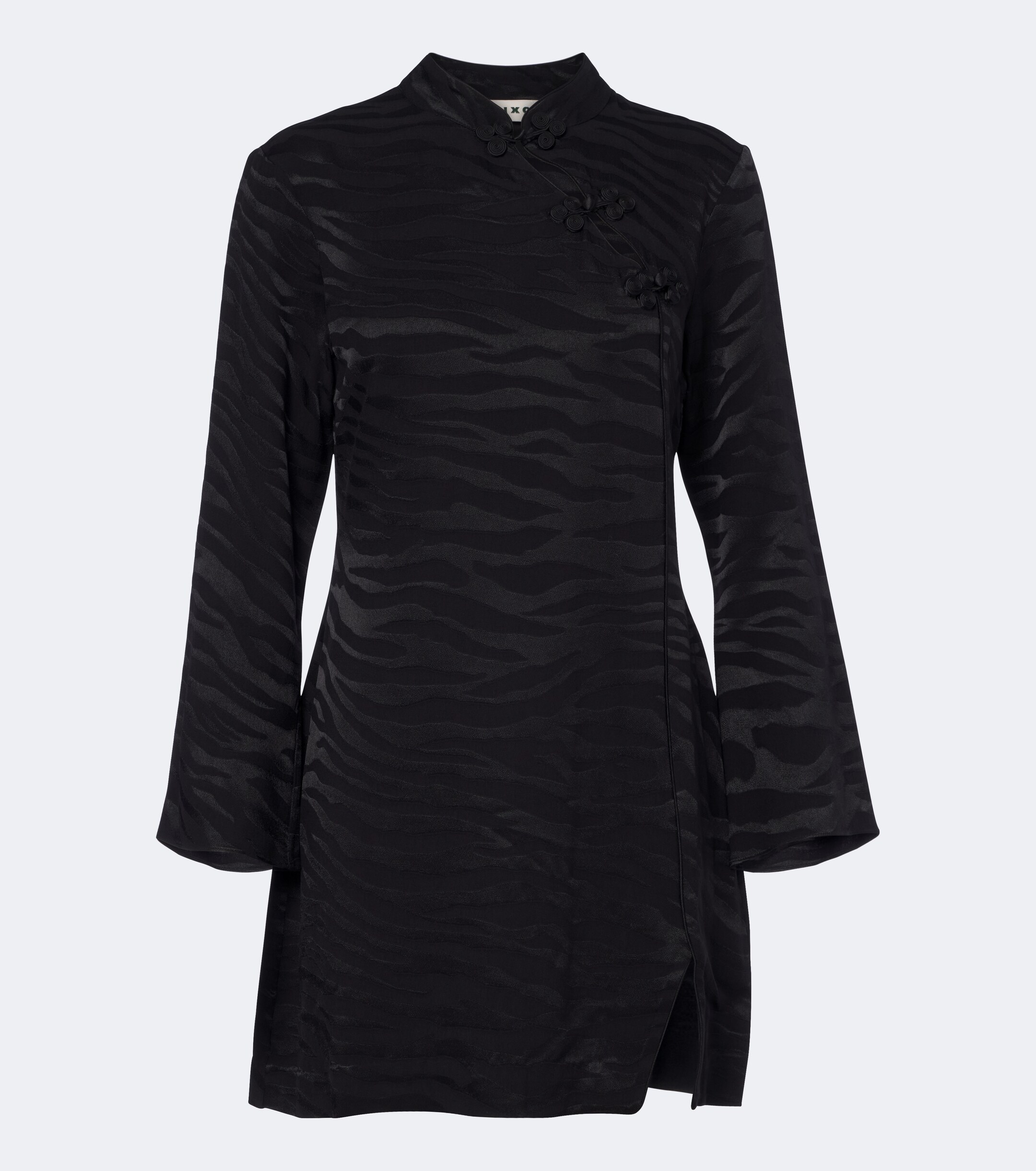 RIXO Rixo Brooklyn satin jacquard minidress