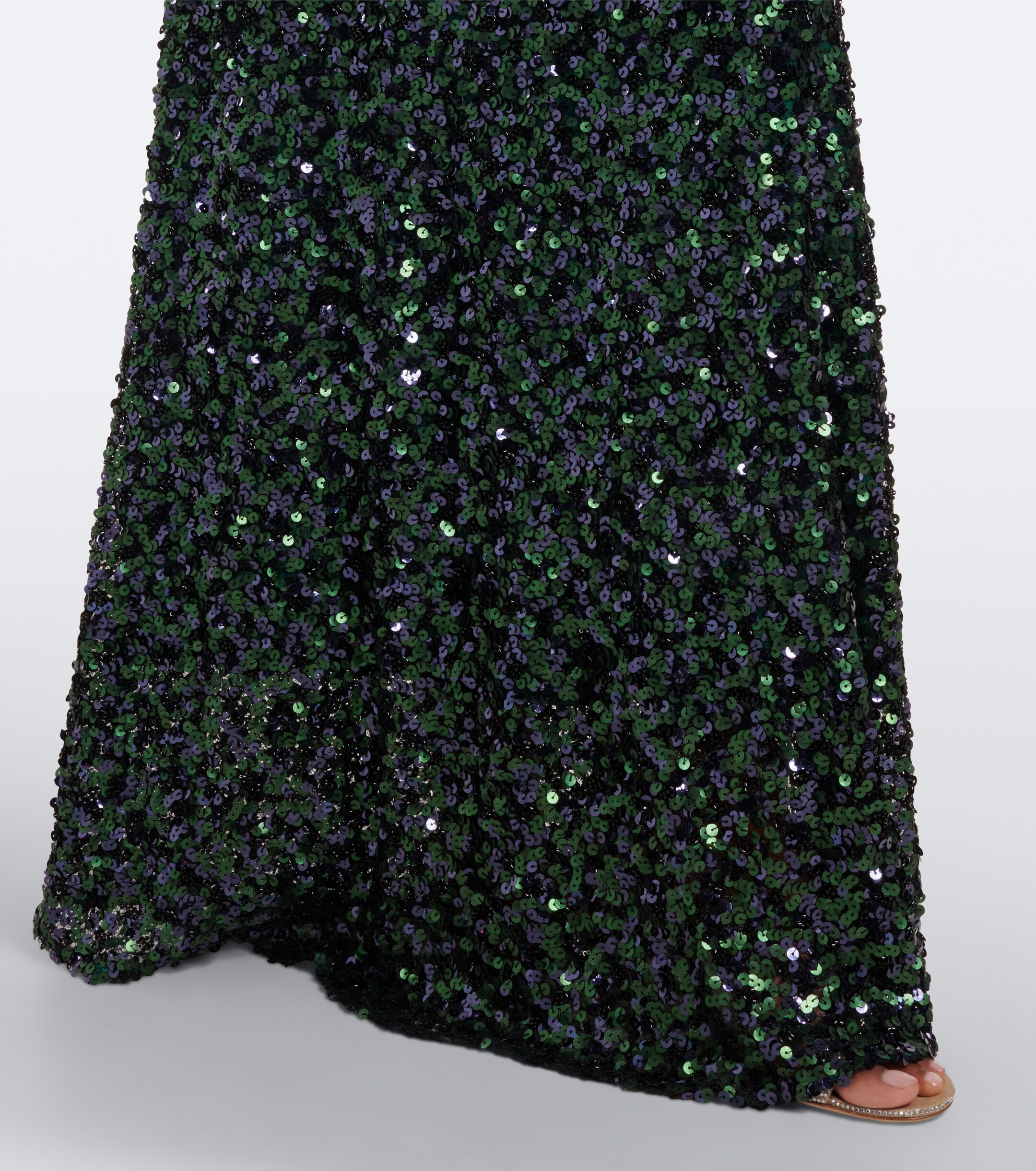 Christopher Esber Christopher Esber Open-back sequined halterneck gown