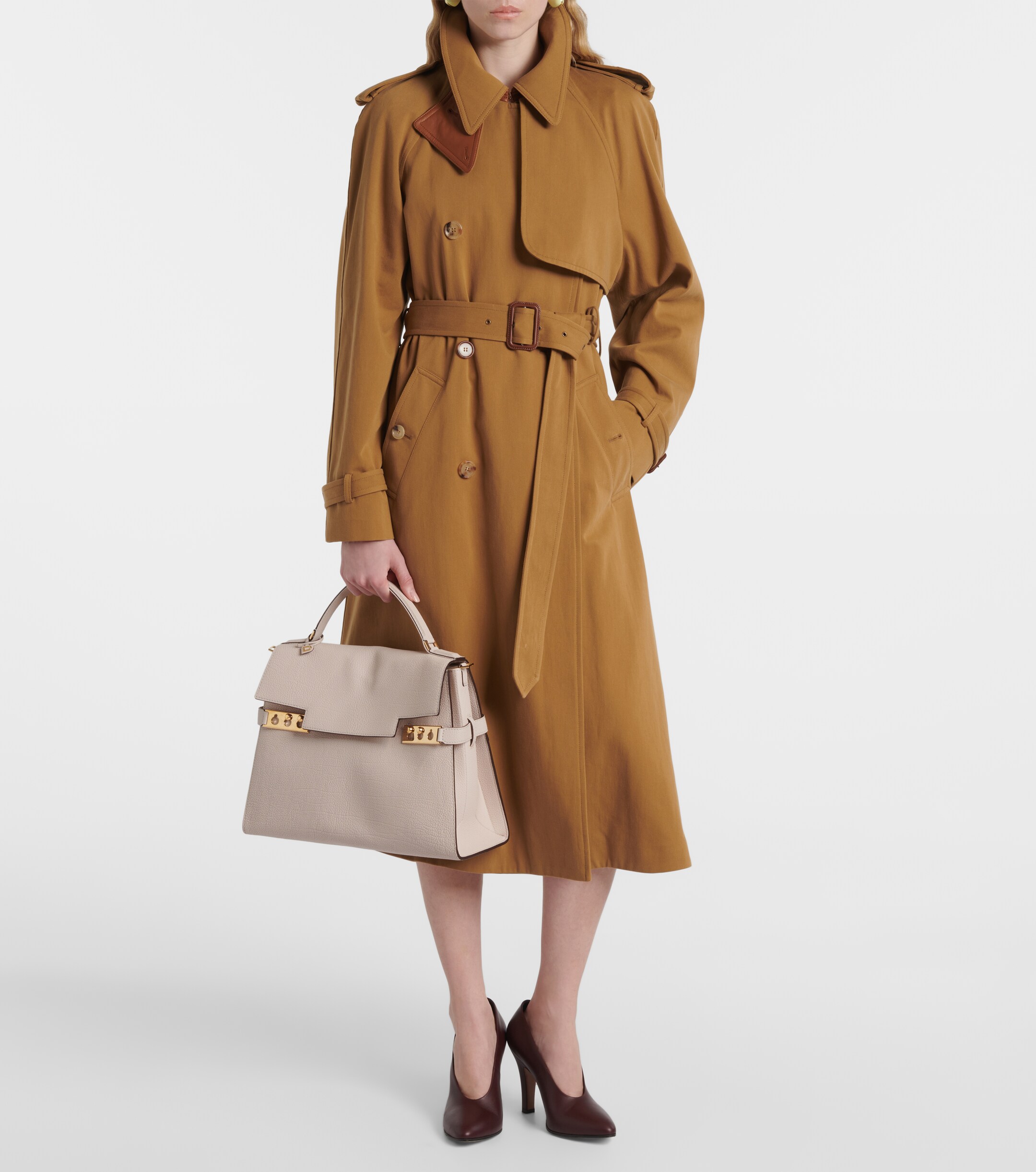 Delvaux Tempête Large Derby leather tote bag thumbnail