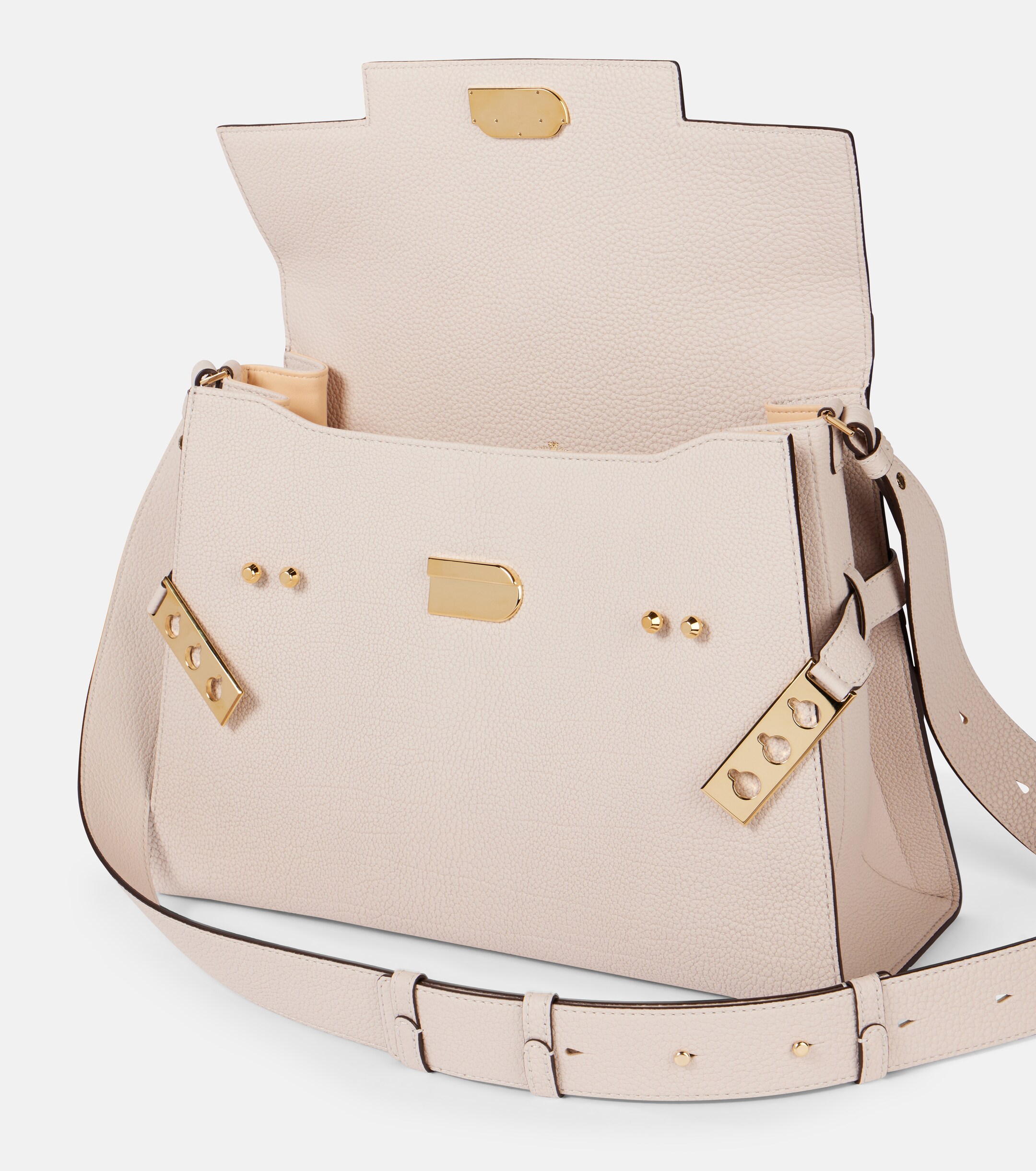 Delvaux Tempête Large Derby leather tote bag thumbnail