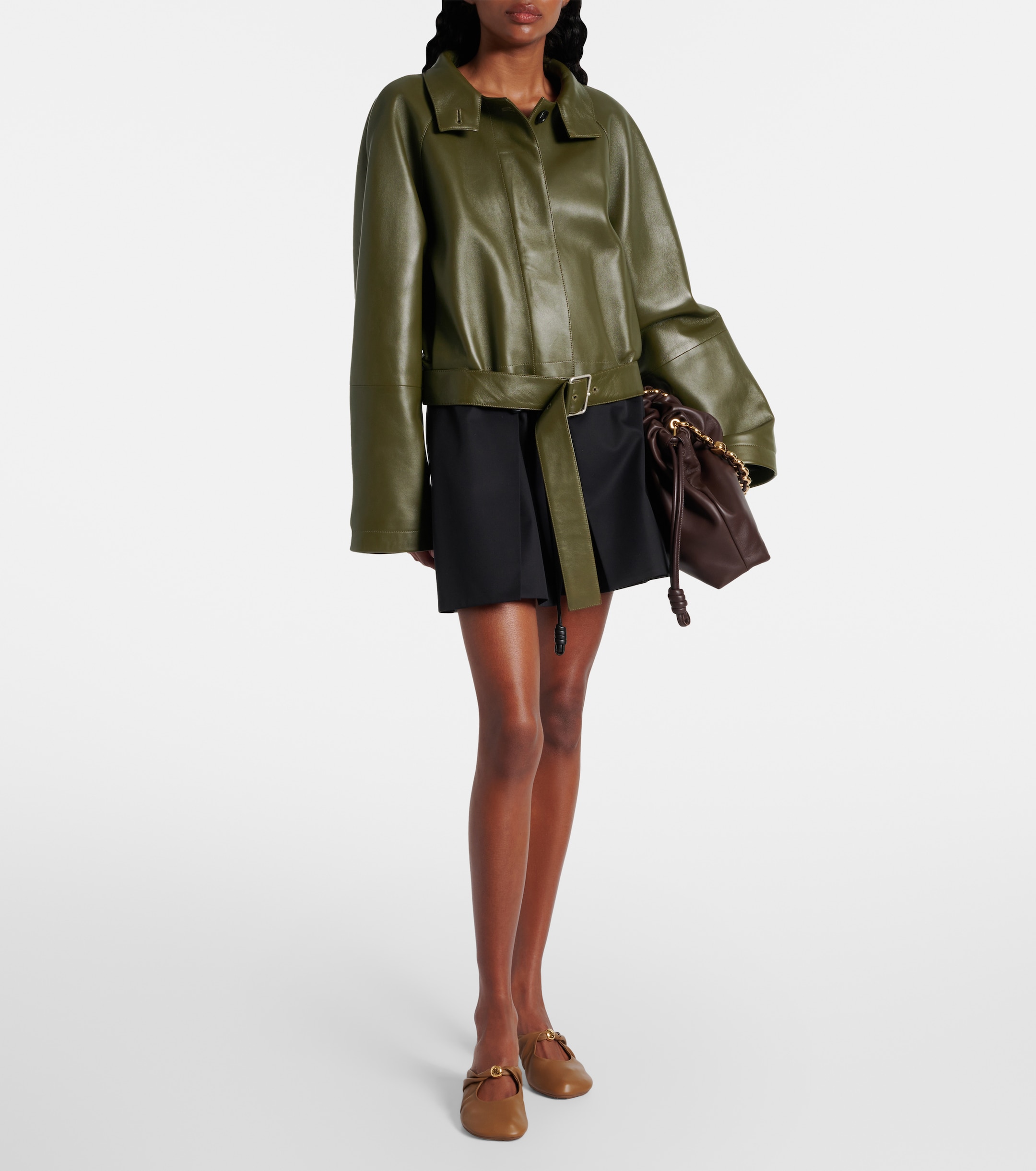 Loewe - Anagram leather jacket | Plush