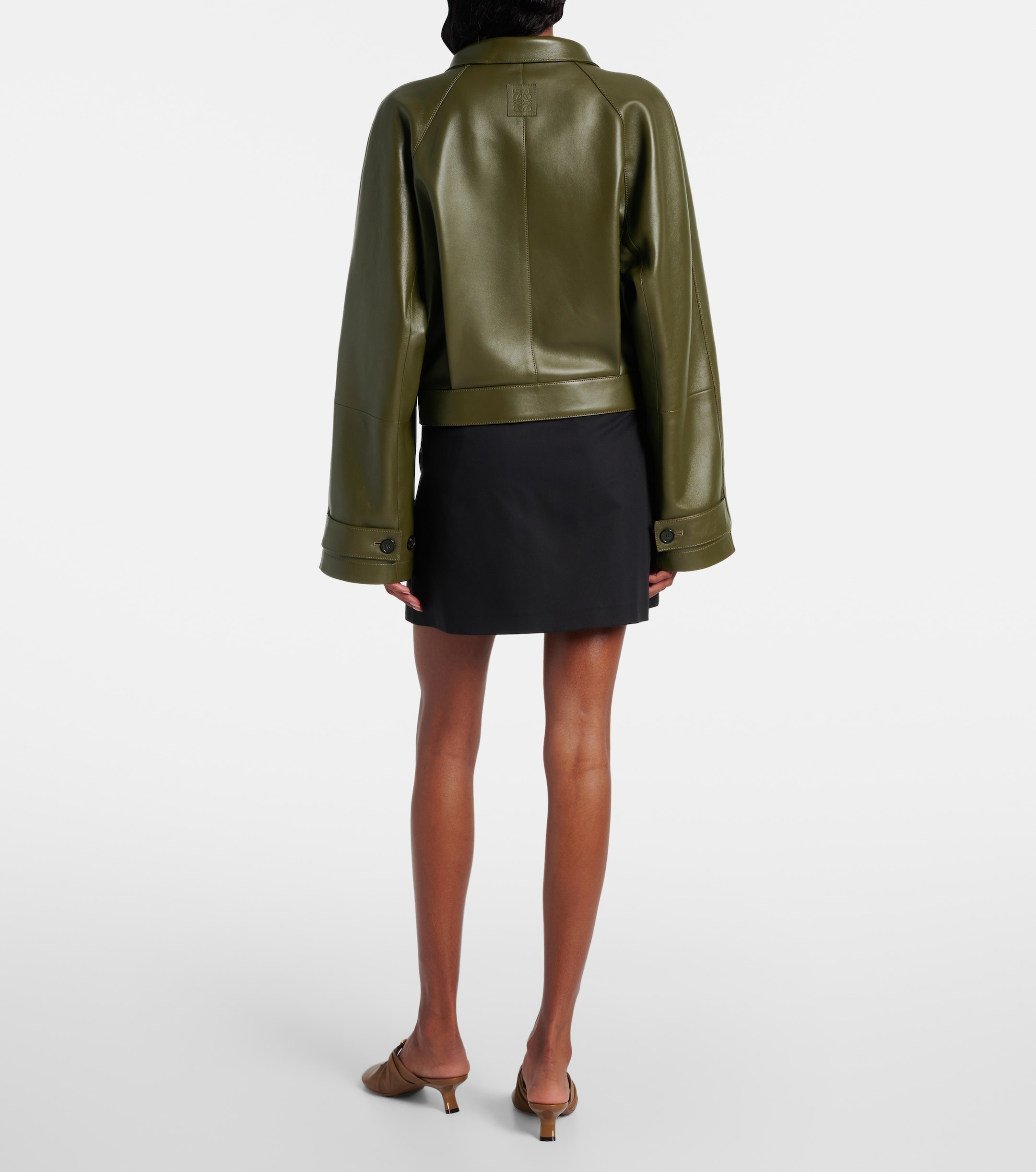 Loewe - Anagram leather jacket | Plush