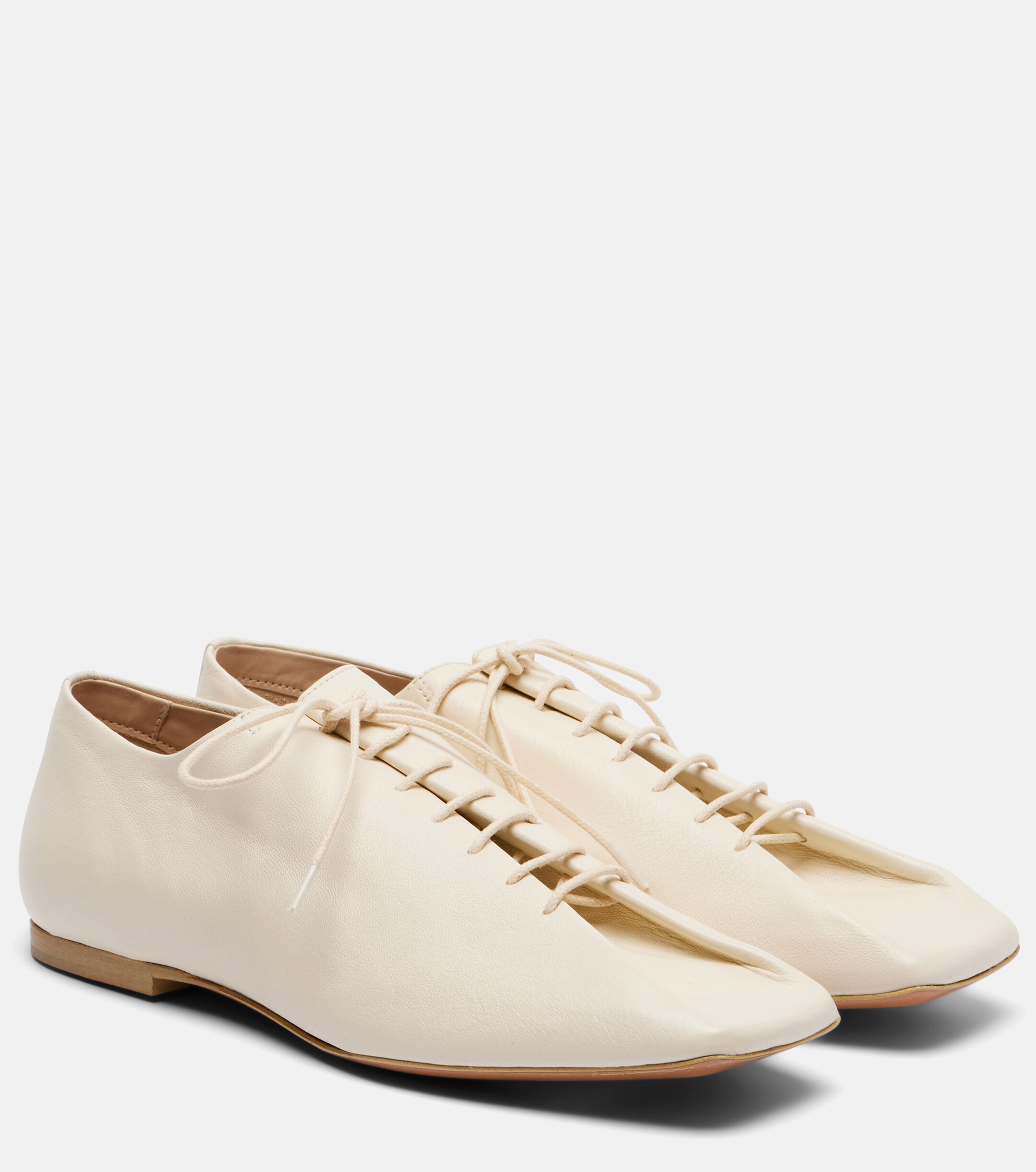 Lemaire Souris leather derby shoes