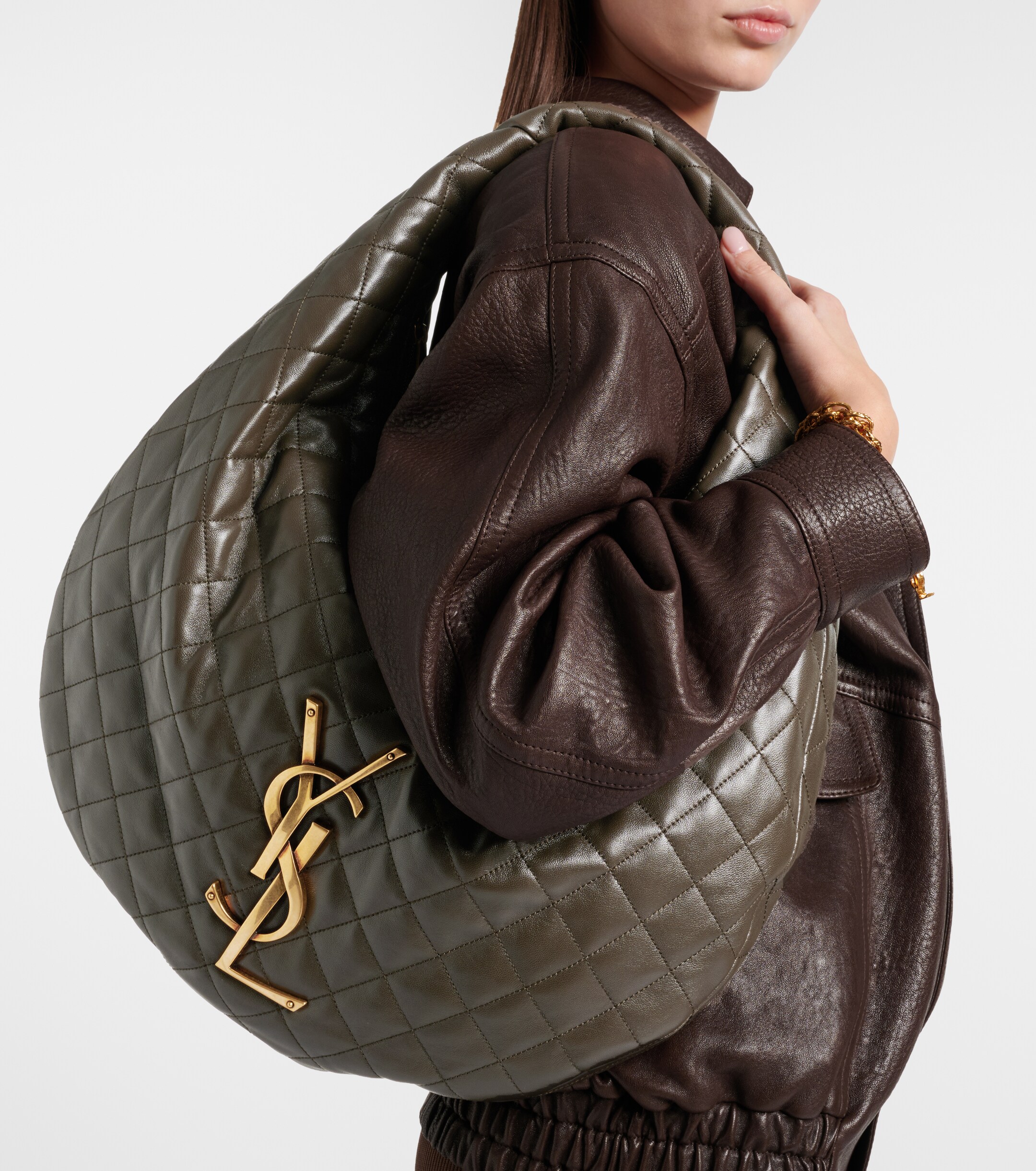 Saint Laurent Icare Medium quilted leather shoulder bag