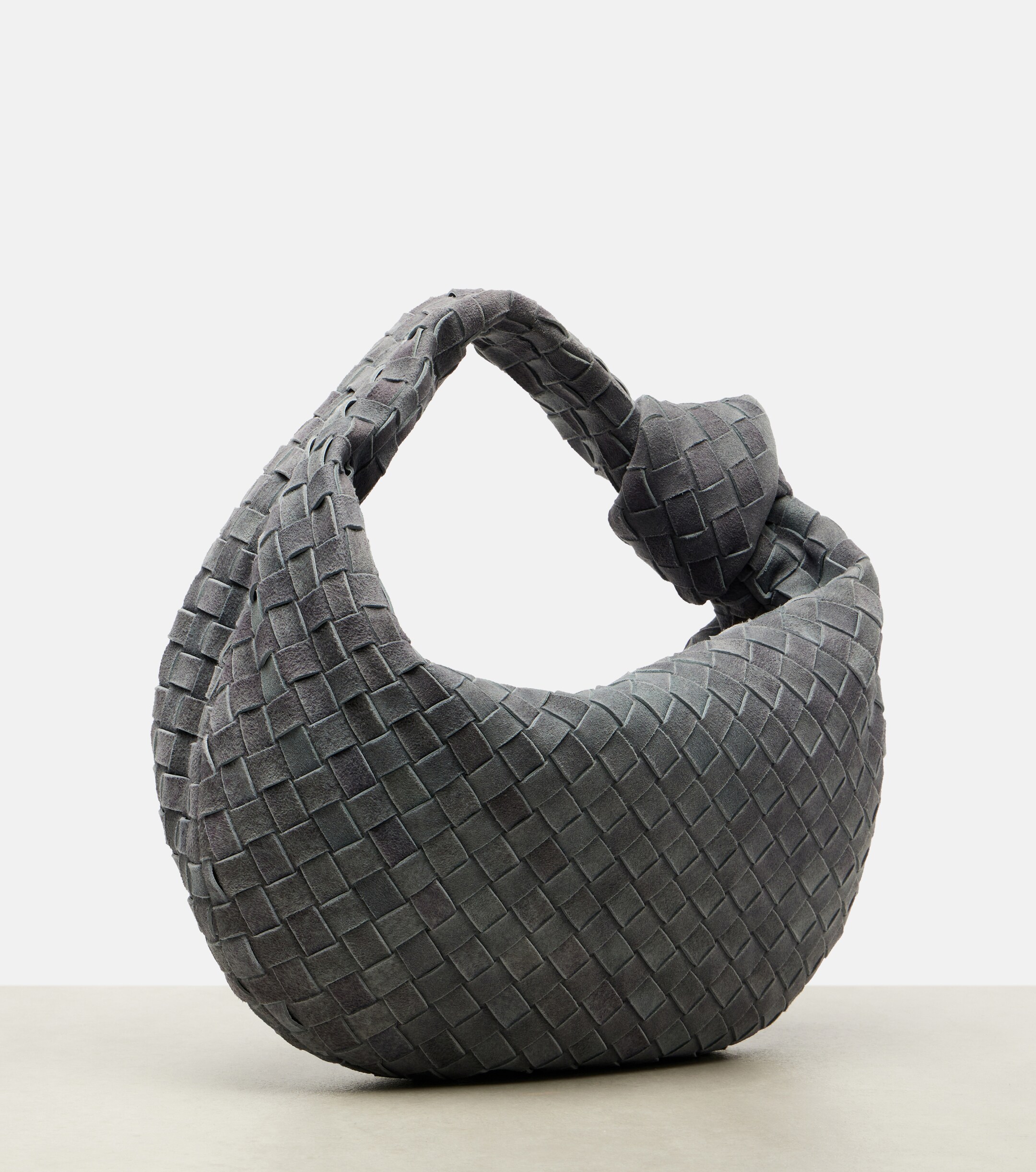 Bottega Veneta Jodie Intrecciato Medium suede tote bag