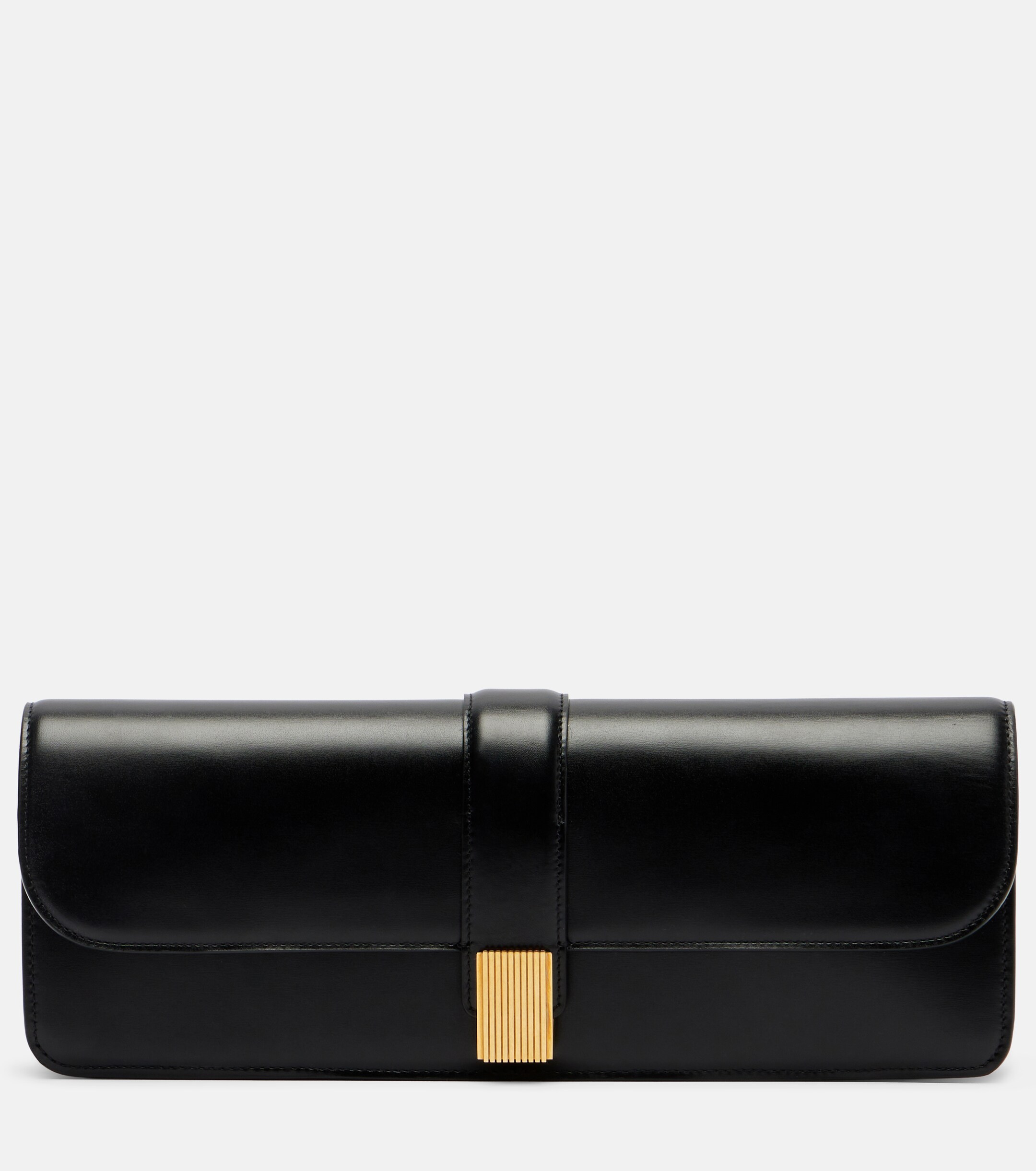 KHAITE Blake leather clutch