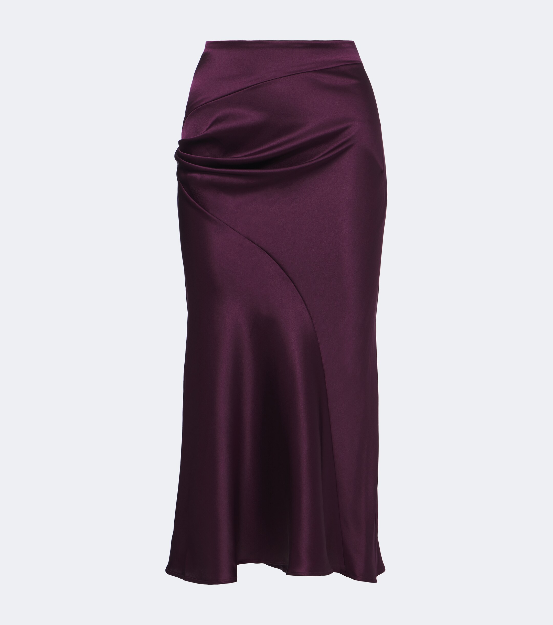Nina Ricci Nina Ricci Silk-blend midi skirt