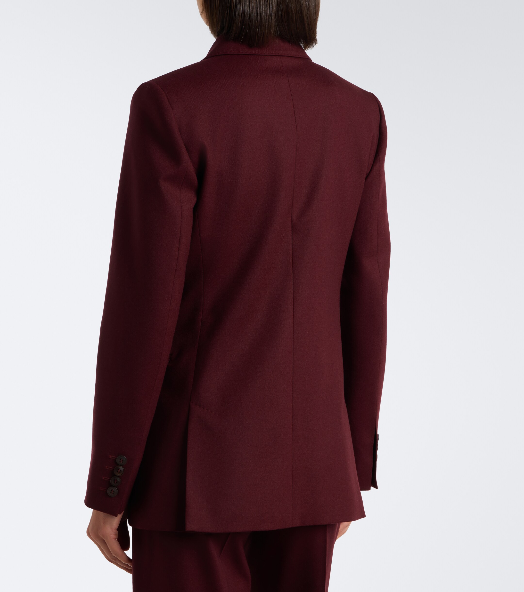 Max Mara Max Mara Double-breasted wool-blend blazer