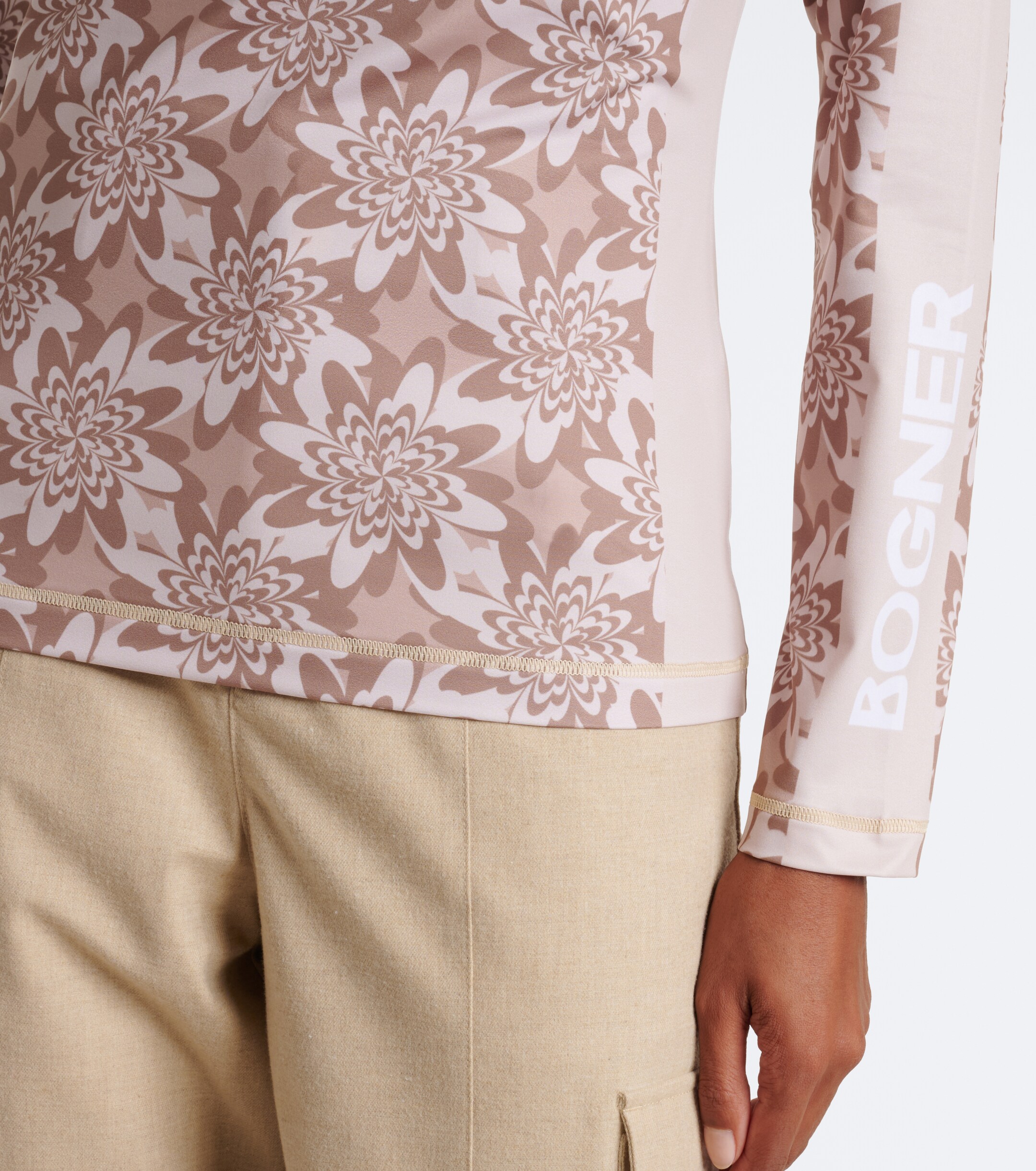 BOGNER Bogner Beline printed ski top