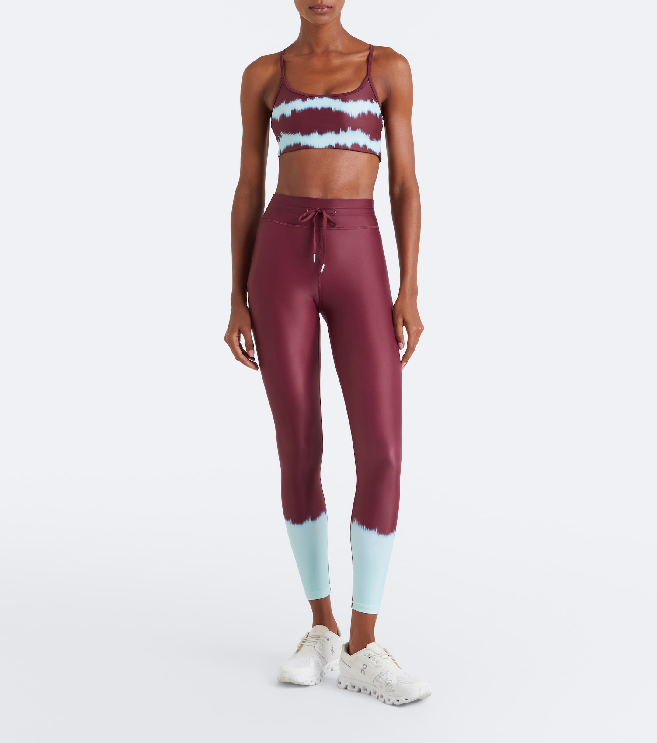 The Upside The Upside Rio printed cropped leggings