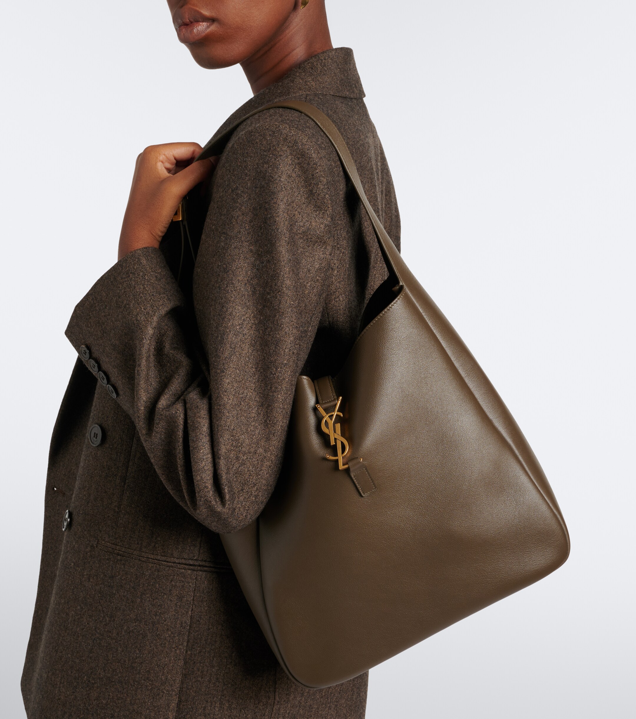 Saint Laurent Le 5 à 7 Supple Large leather shoulder bag