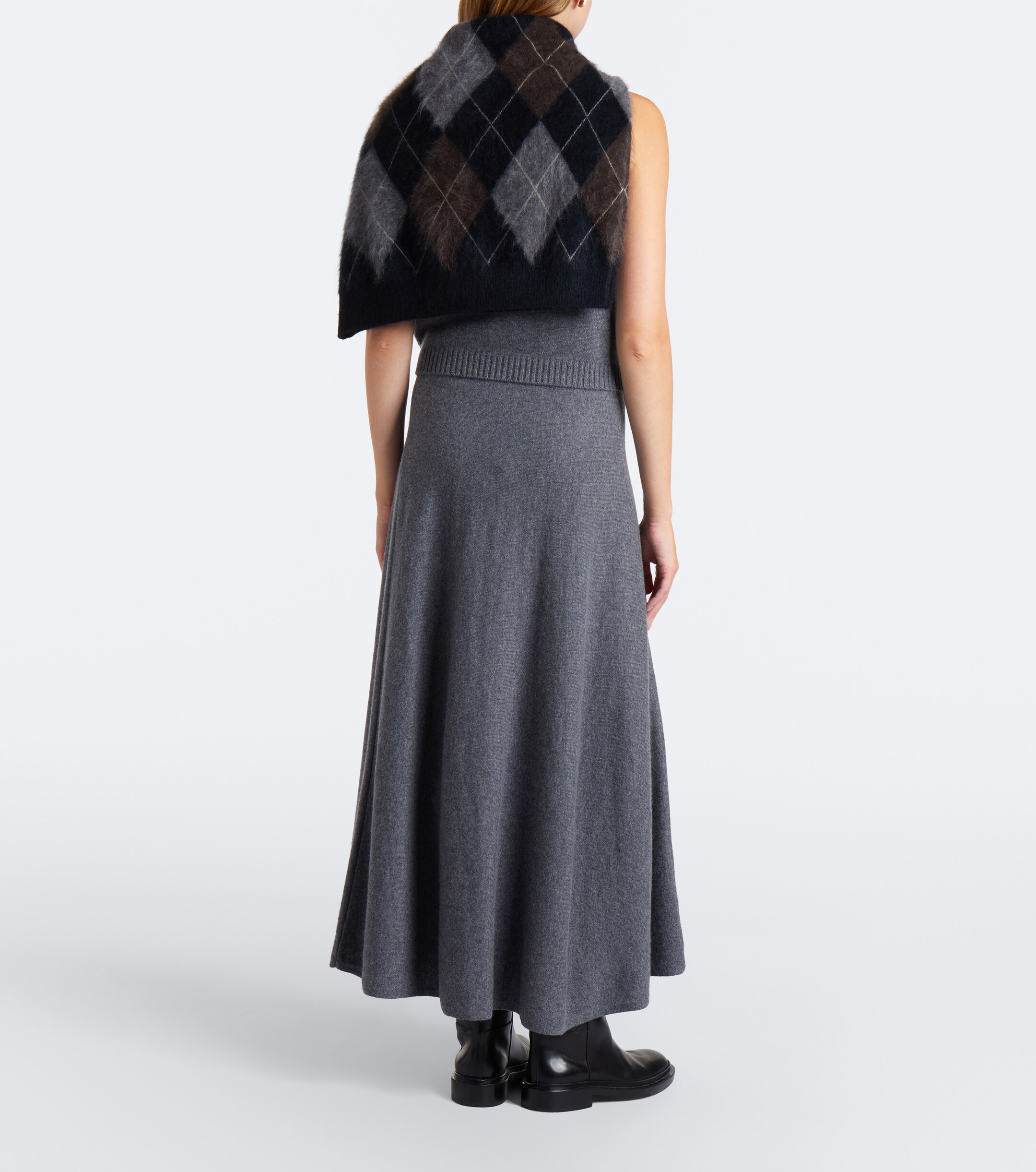 LISA YANG Lisa Yang Torie cashmere midi skirt