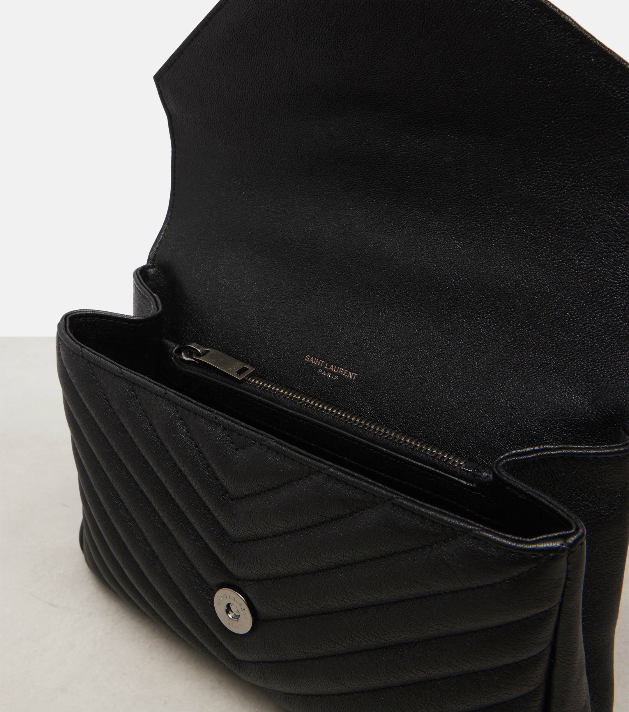 Saint Laurent Collège Medium leather shoulder bag