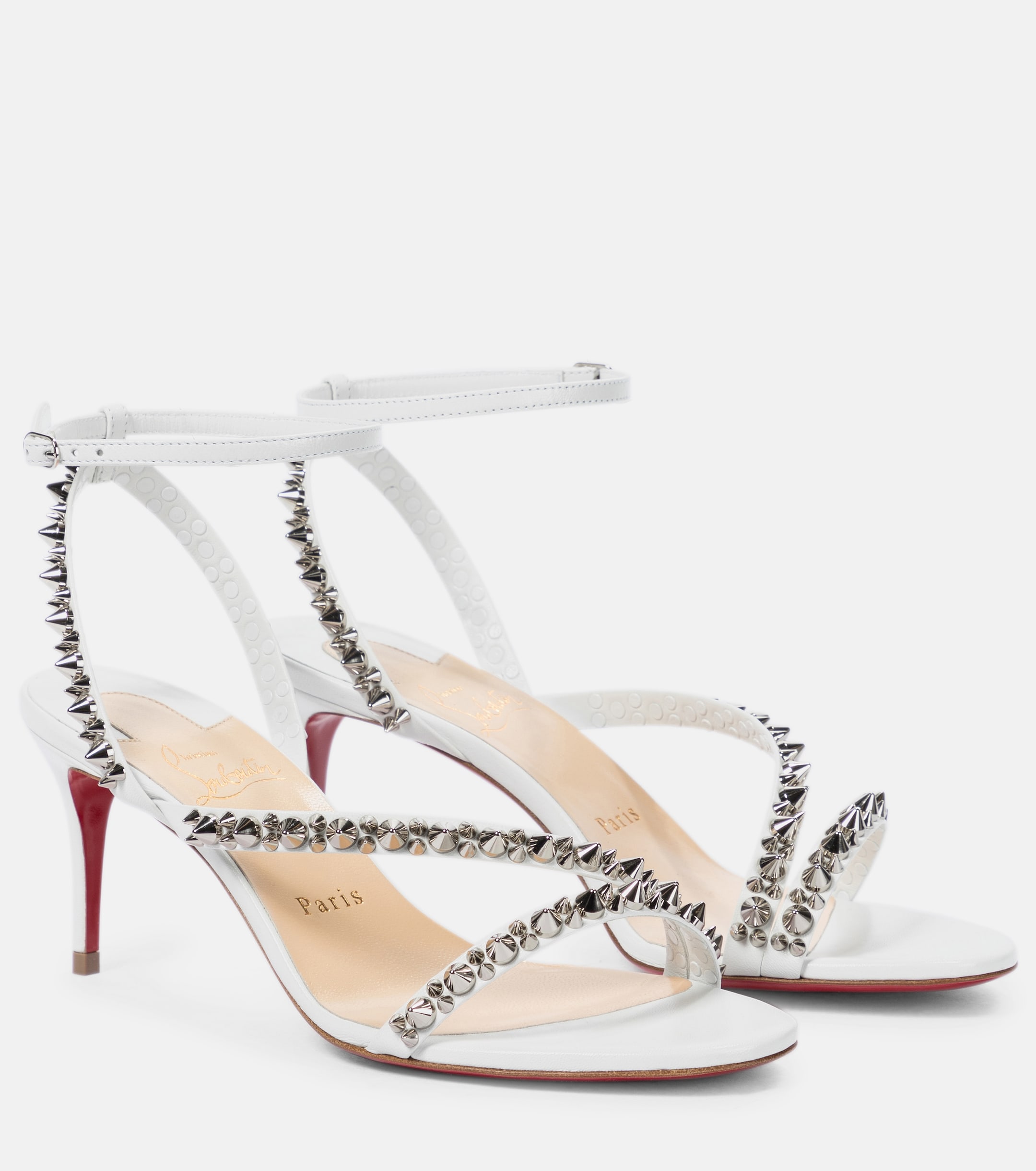 CHRISTIAN LOUBOUTIN Mafaldina Spikes 70 leather sandals