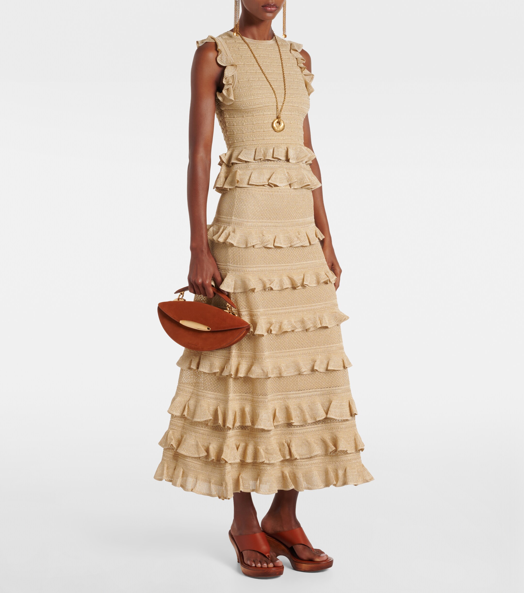 Zimmermann Wavelength suede tote bag