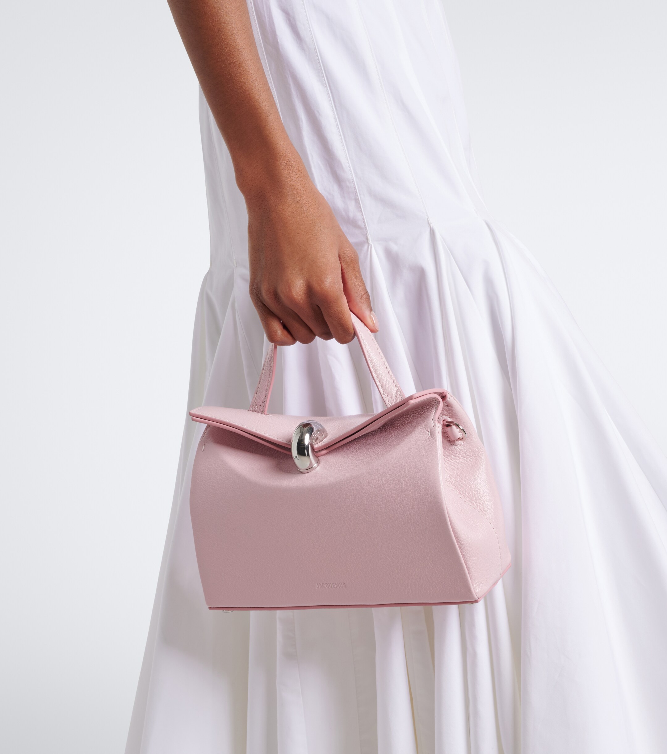 Jacquemus Valerie Small leather top-handle bag