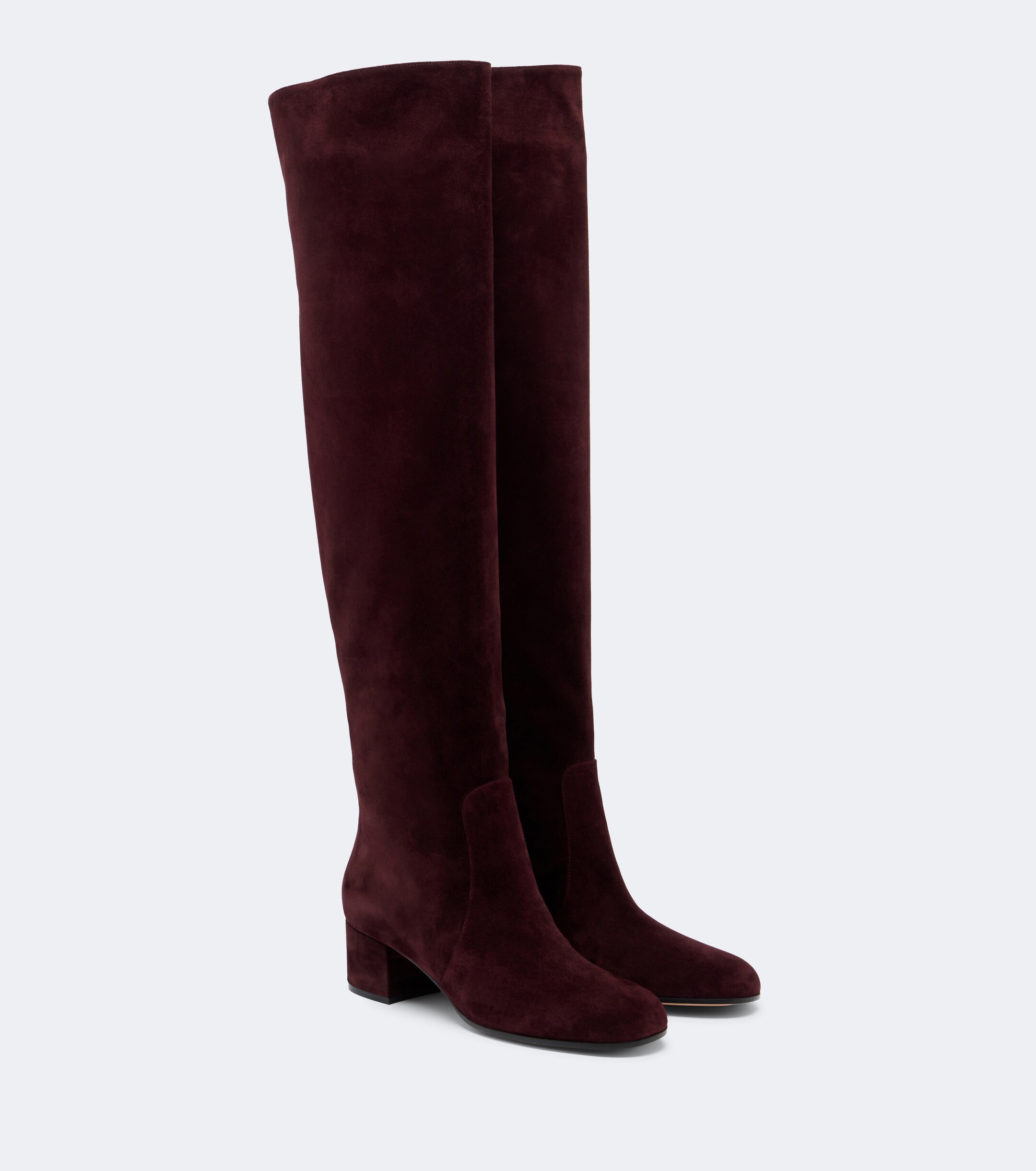 GIANVITO ROSSI Gianvito Rossi Suede knee-high boots