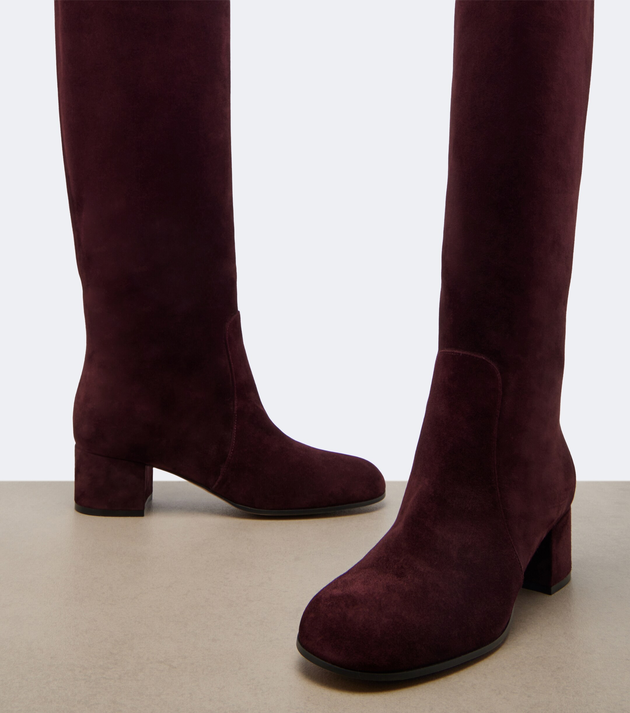 GIANVITO ROSSI Gianvito Rossi Suede knee-high boots