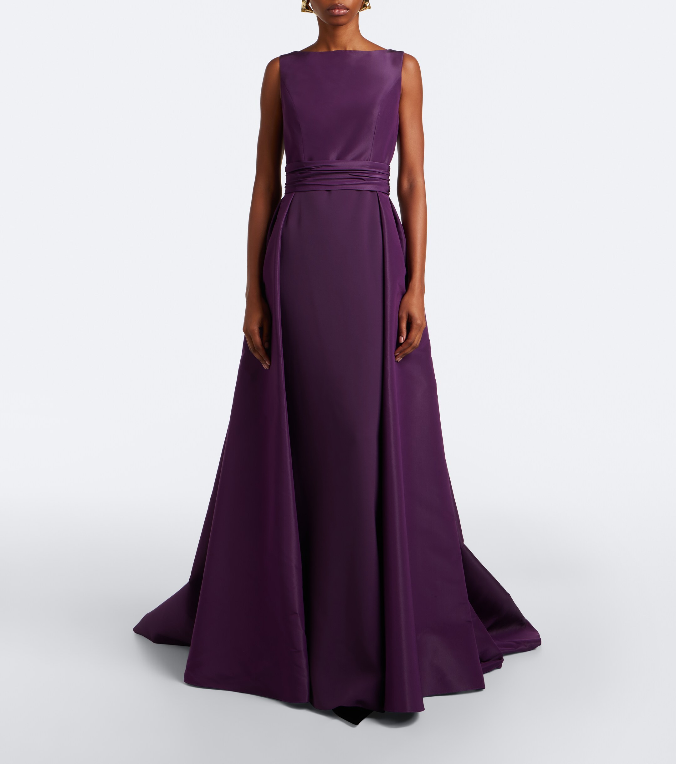 Carolina Herrera Carolina Herrera Pleated silk taffeta gown