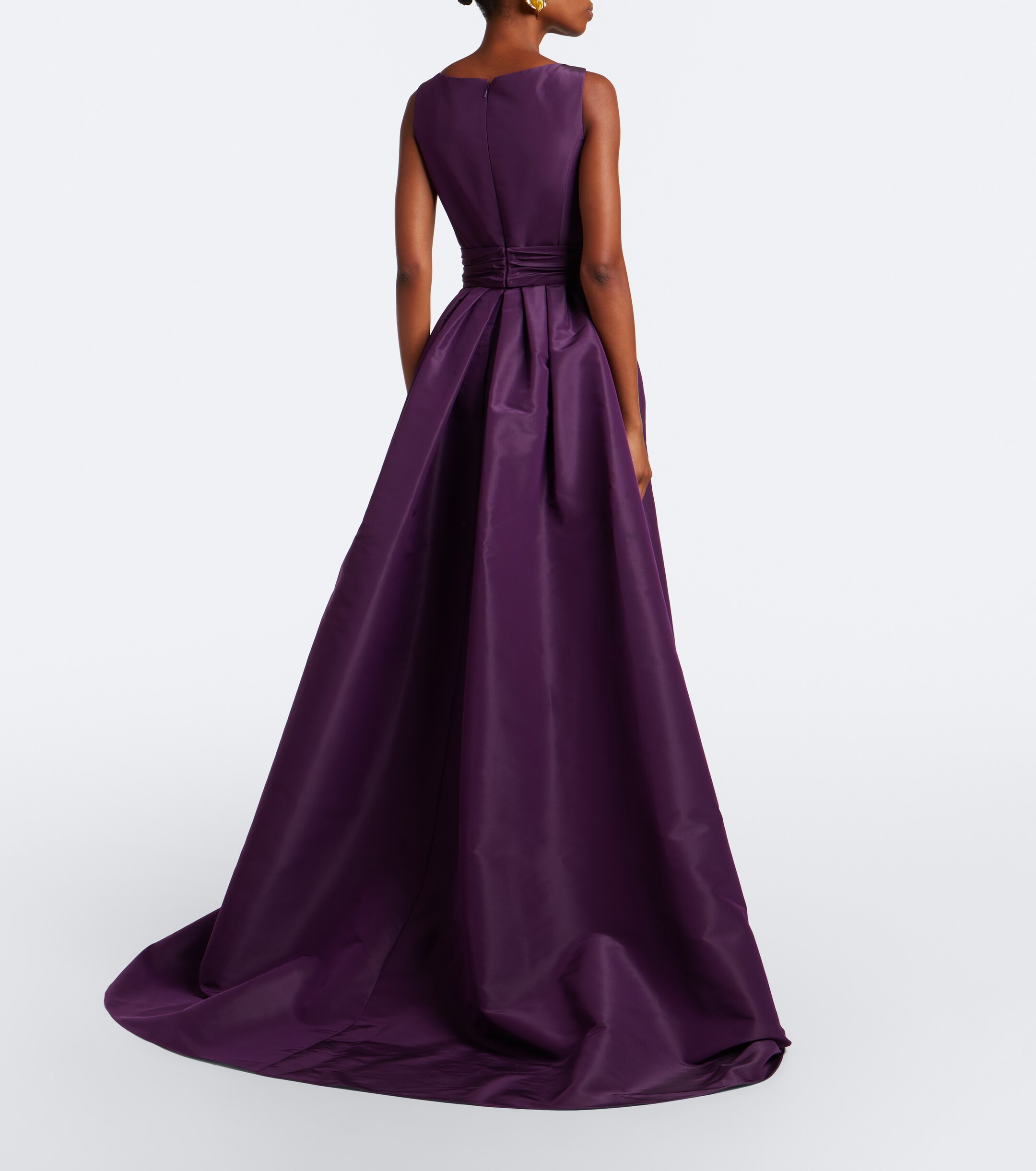 Carolina Herrera Carolina Herrera Pleated silk taffeta gown