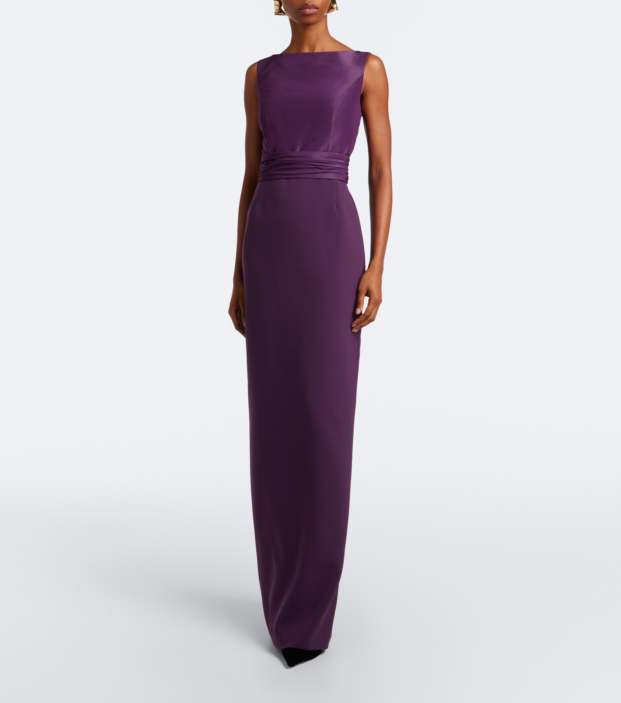 Carolina Herrera Carolina Herrera Pleated silk taffeta gown