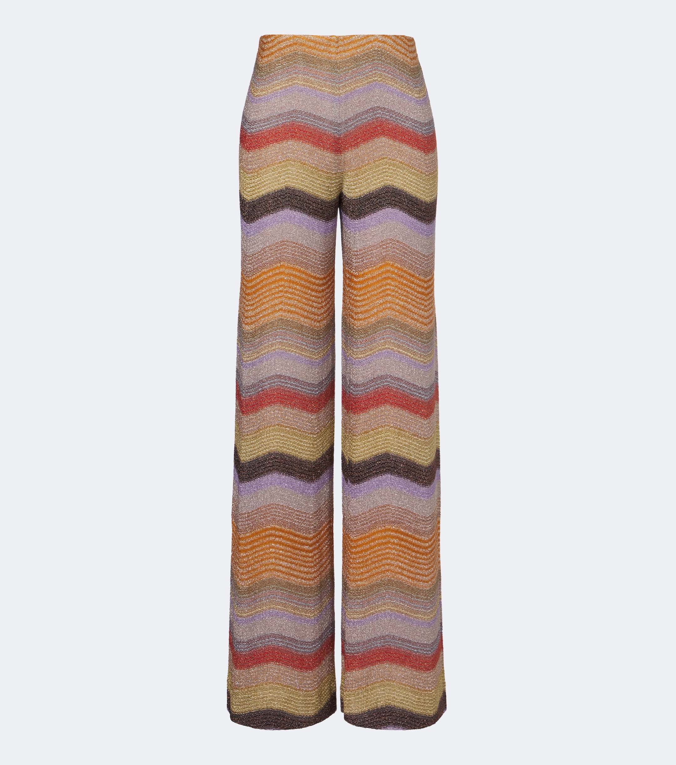 Missoni Missoni Wave lamé wide-leg pants