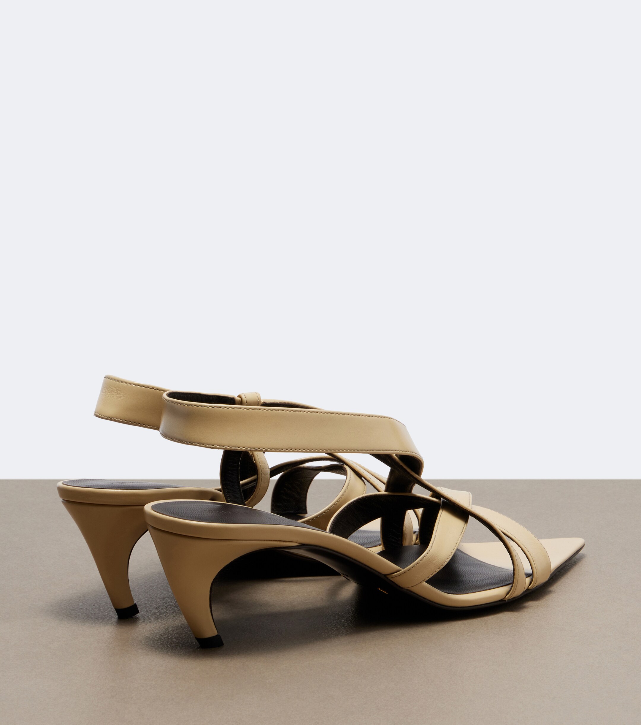 KHAITE Khaite Sadie leather slingback sandals