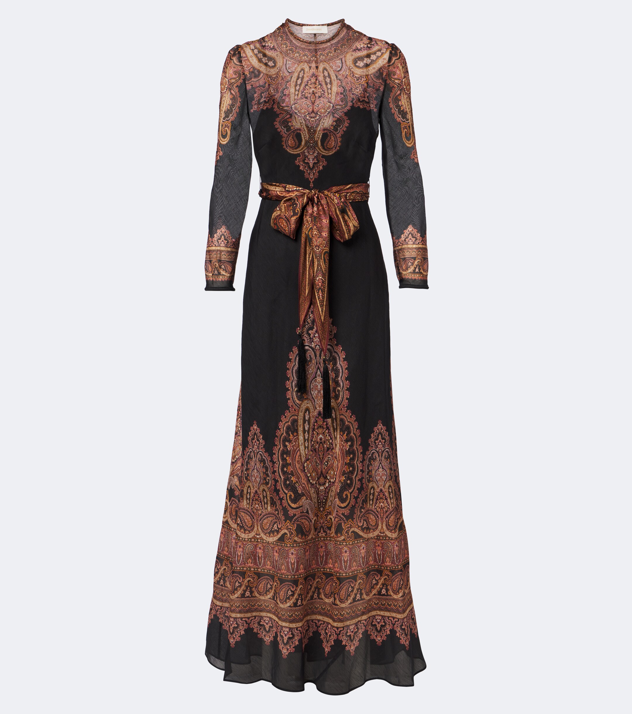 Zimmermann Zimmermann Ascent paisley linen and silk maxi dress